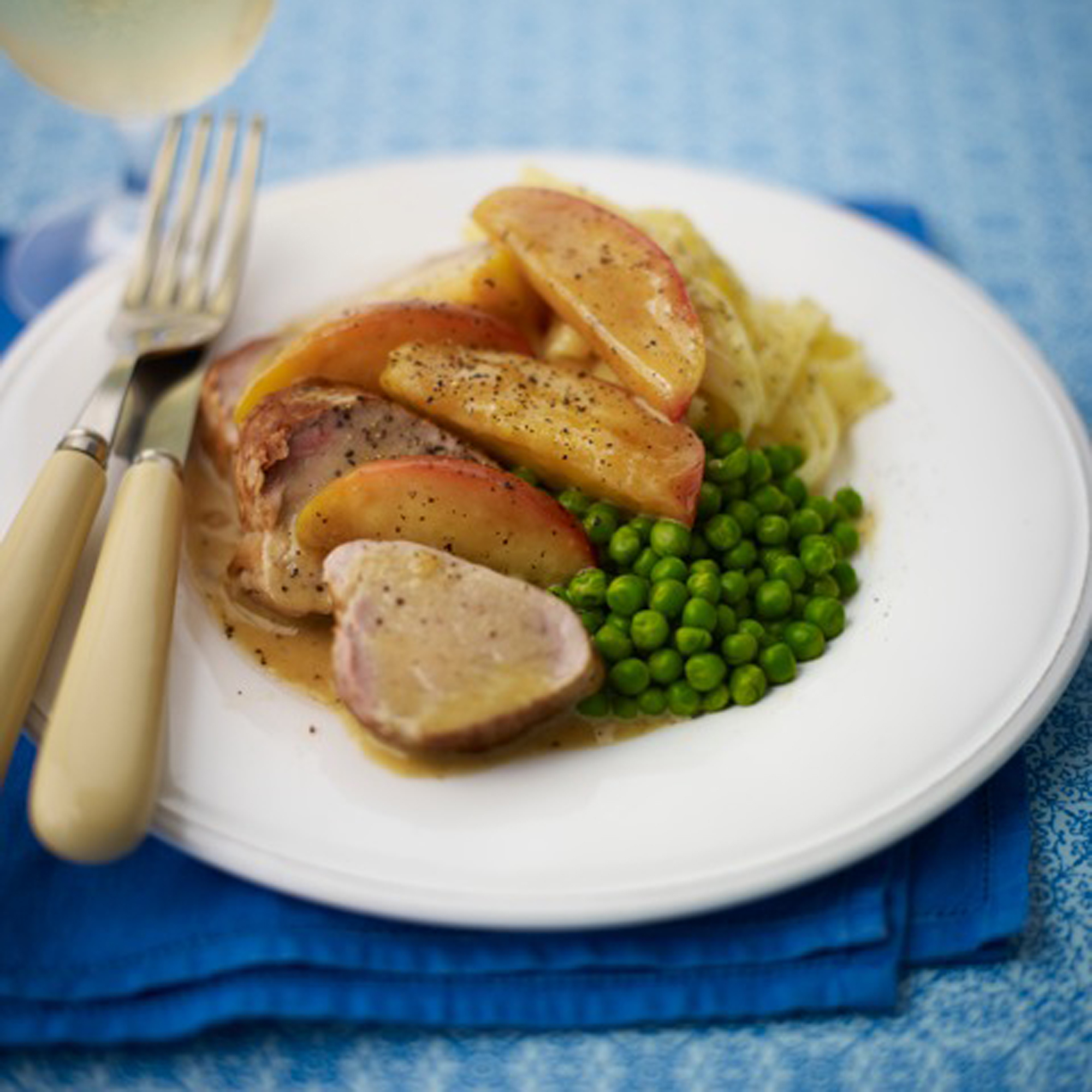 Pork Tenderloin with Apples and Cider Vinegar Pork Tenderloin with Apples and Cider Vinegar recipe-recipe ideas-new recipes-woman and home