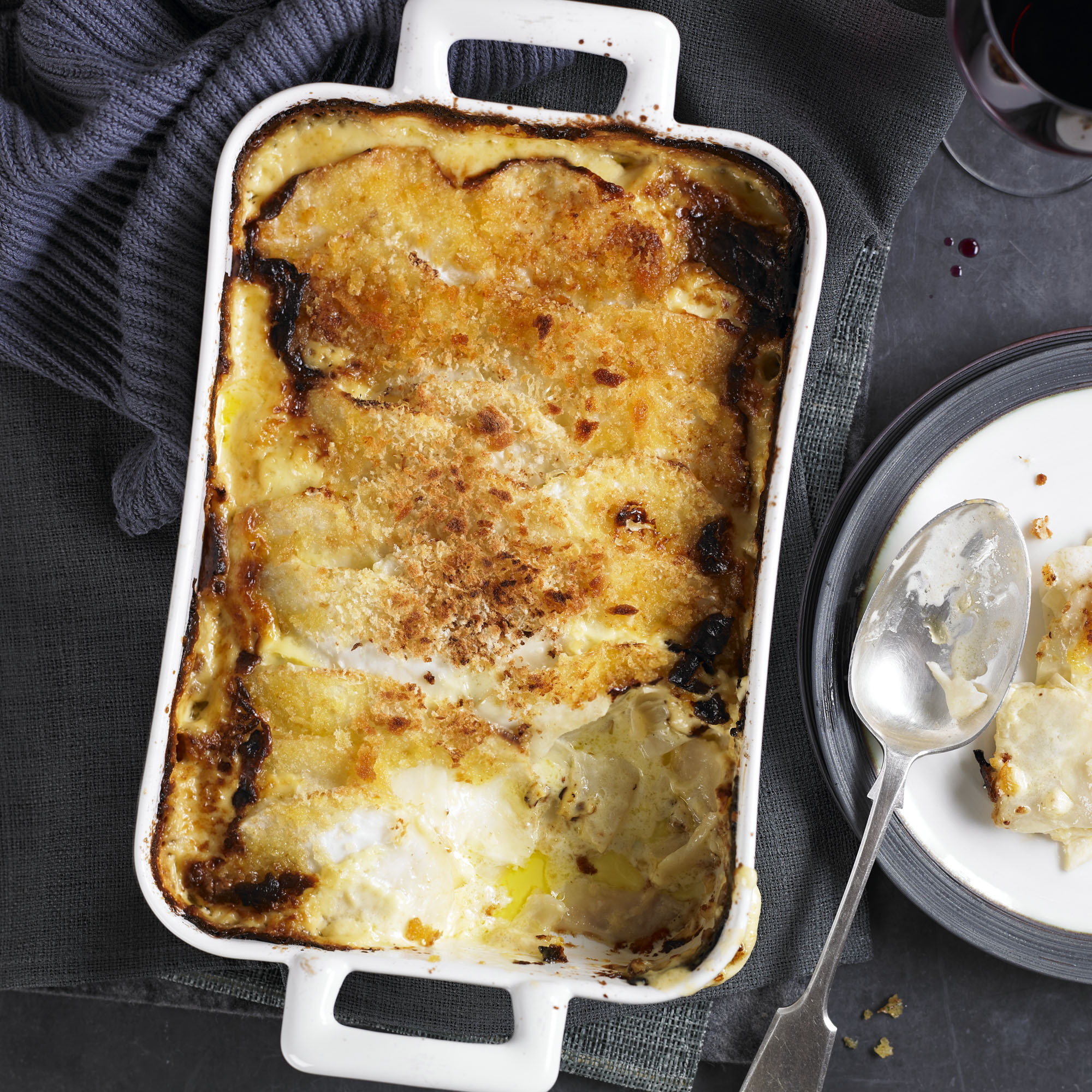 Celeriac gratin with Gruyčre recipe Celeriac gratin with Gruyčre recipe