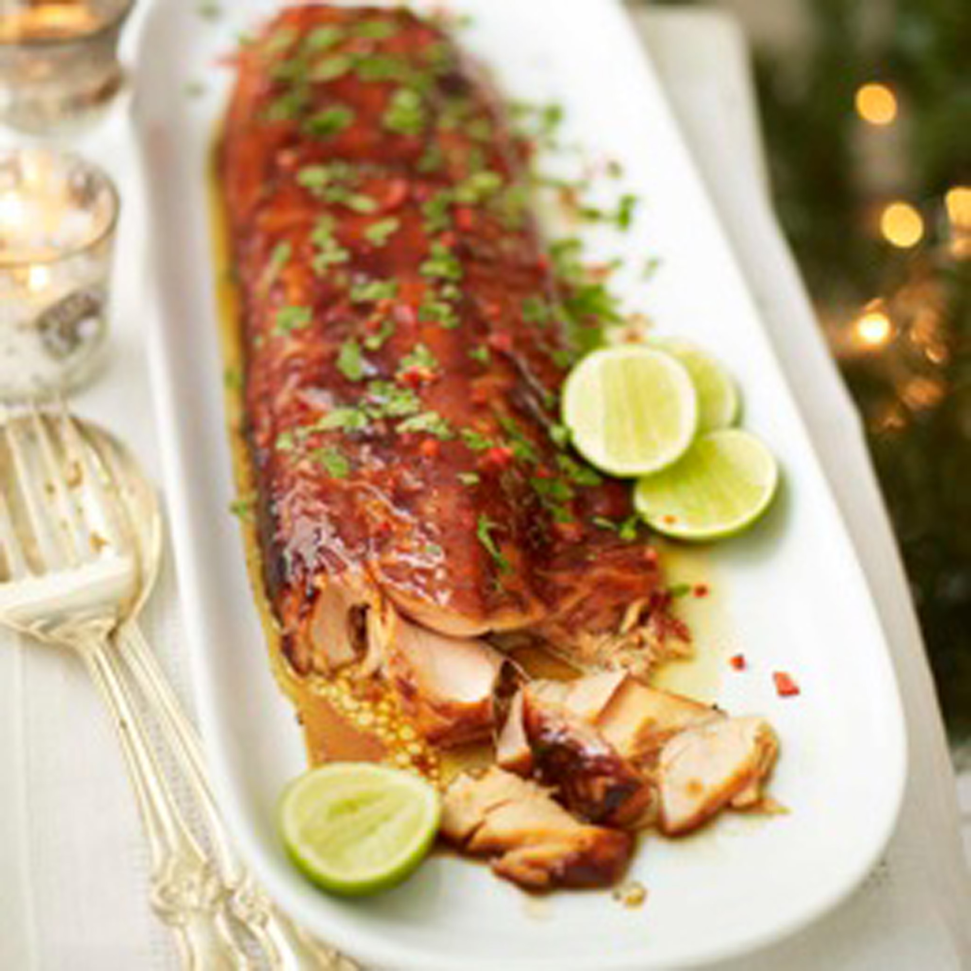 Asian sticky salmon recipe