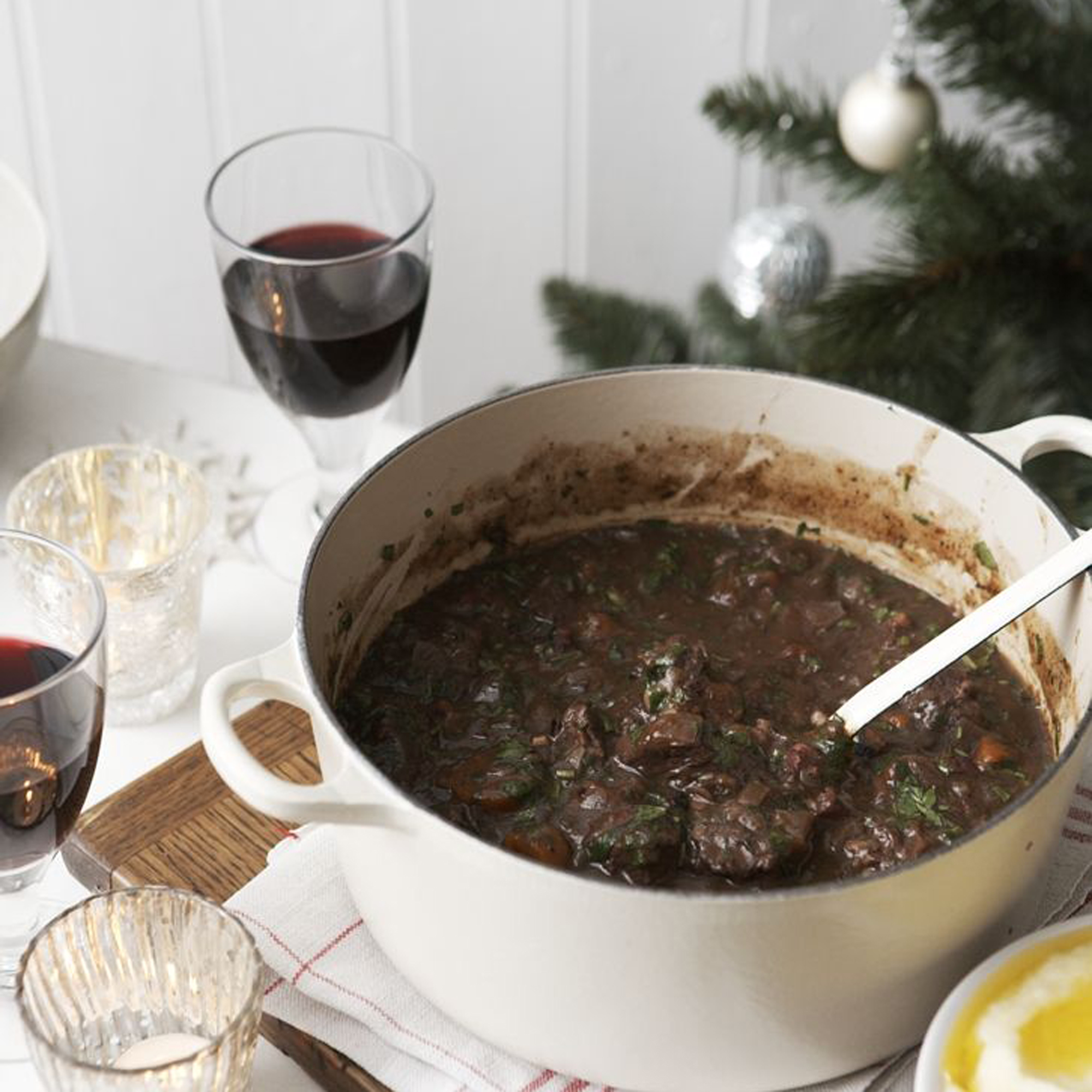 Daube of beef with tapenade recipe Daube of beef with tapenade recipe