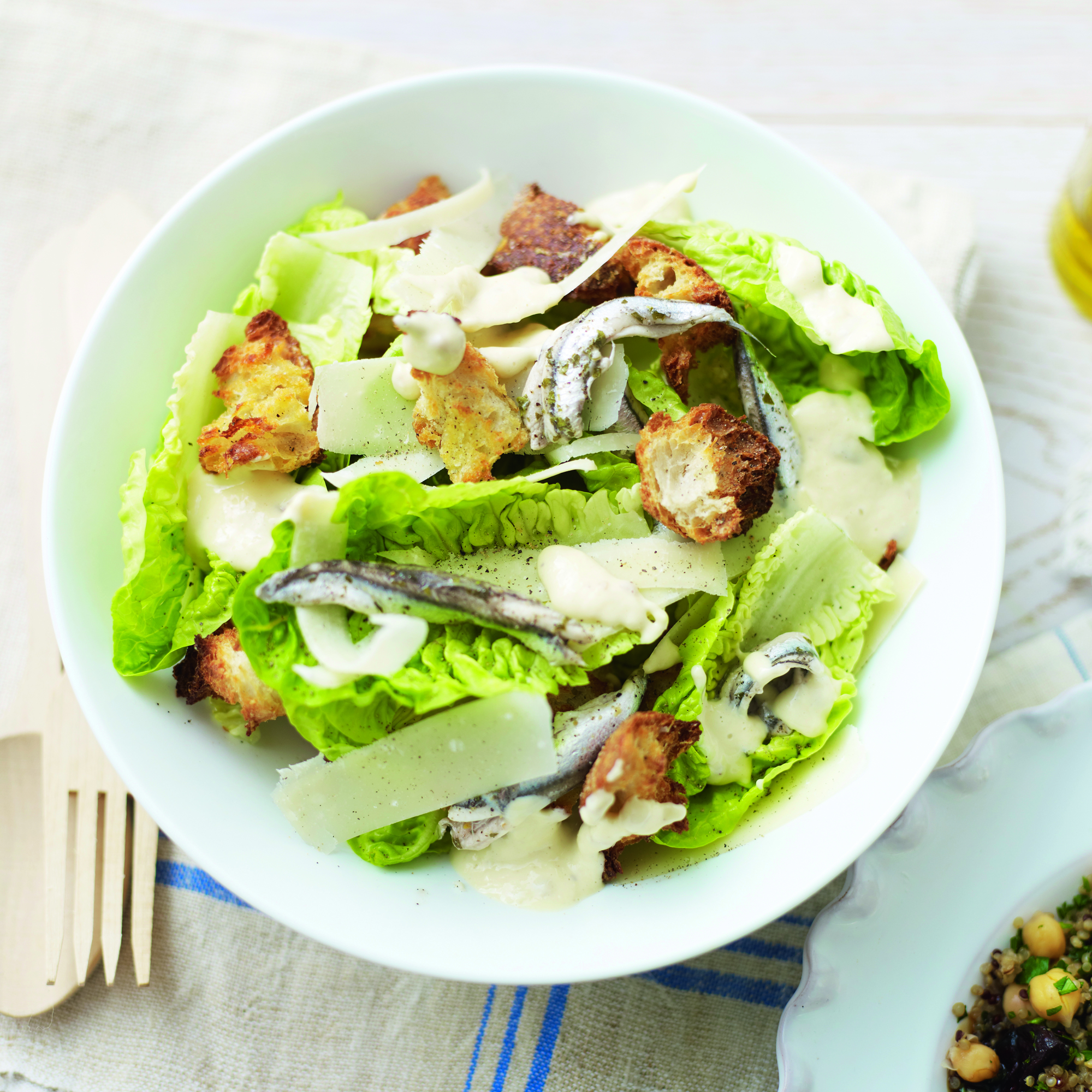 Easy Caesar Salad Easy Caesar Salad-woman and home-recipes