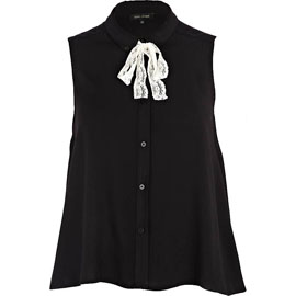 River Island Black Swing Shirt