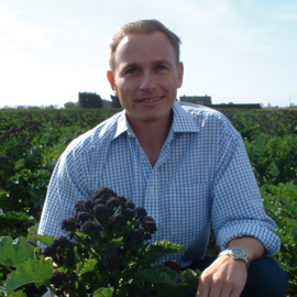 George Read, Staples Vegetables - Purple Sprouting Brocolli Grower George Read, Staples Vegetables - Purple Sprouting Brocolli Grower