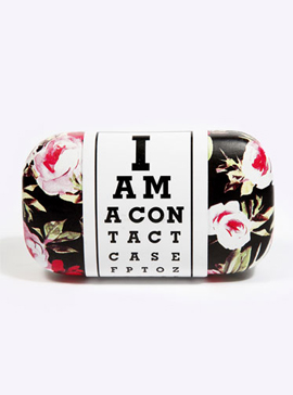 Urban Outfitters Rose Contact Lens Case 