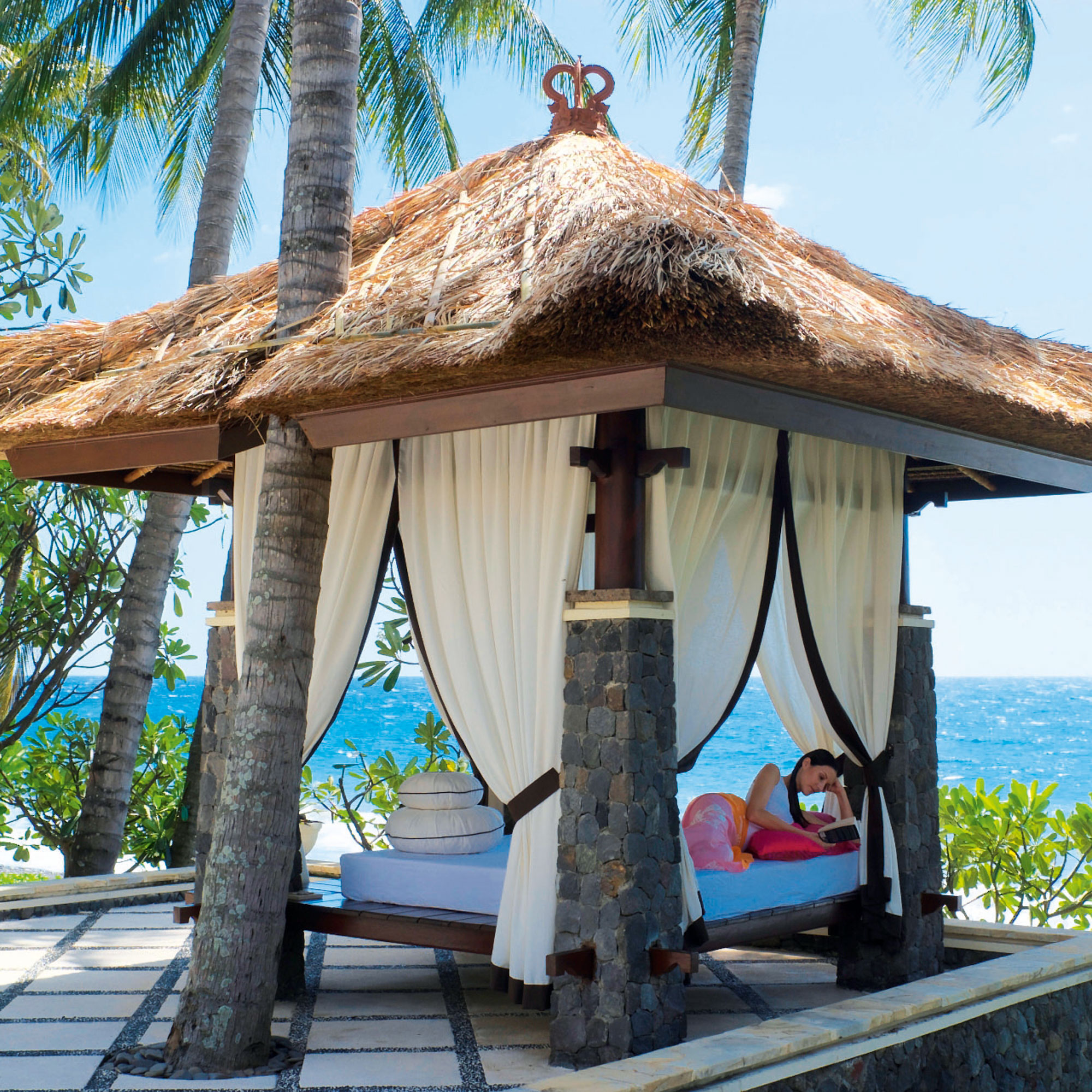Spa Village resort Bali-Relaxing holidays-travel-woman and home