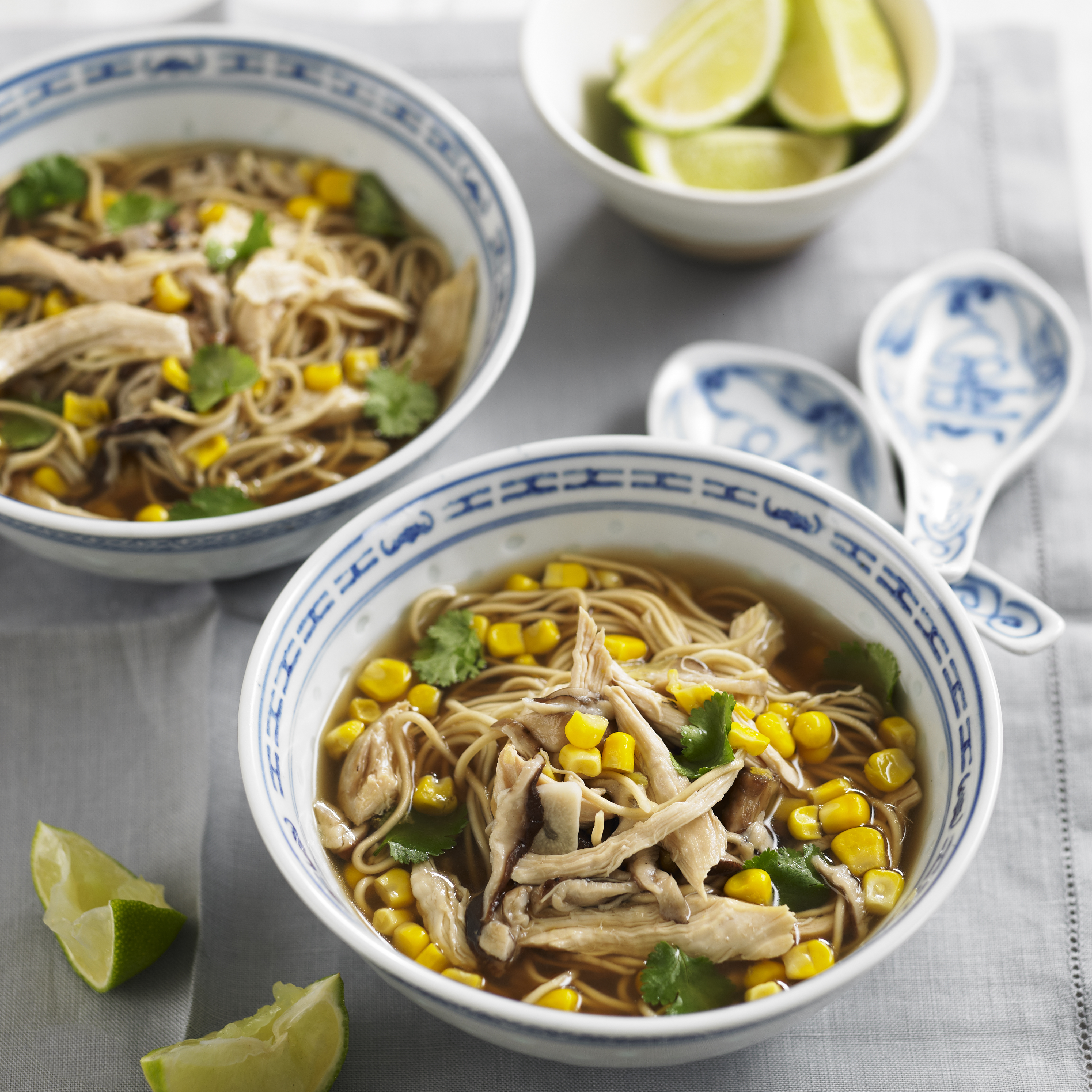 Chicken and sweetcorn noodle soup recipe Chicken and sweetcorn noodle soup recipe