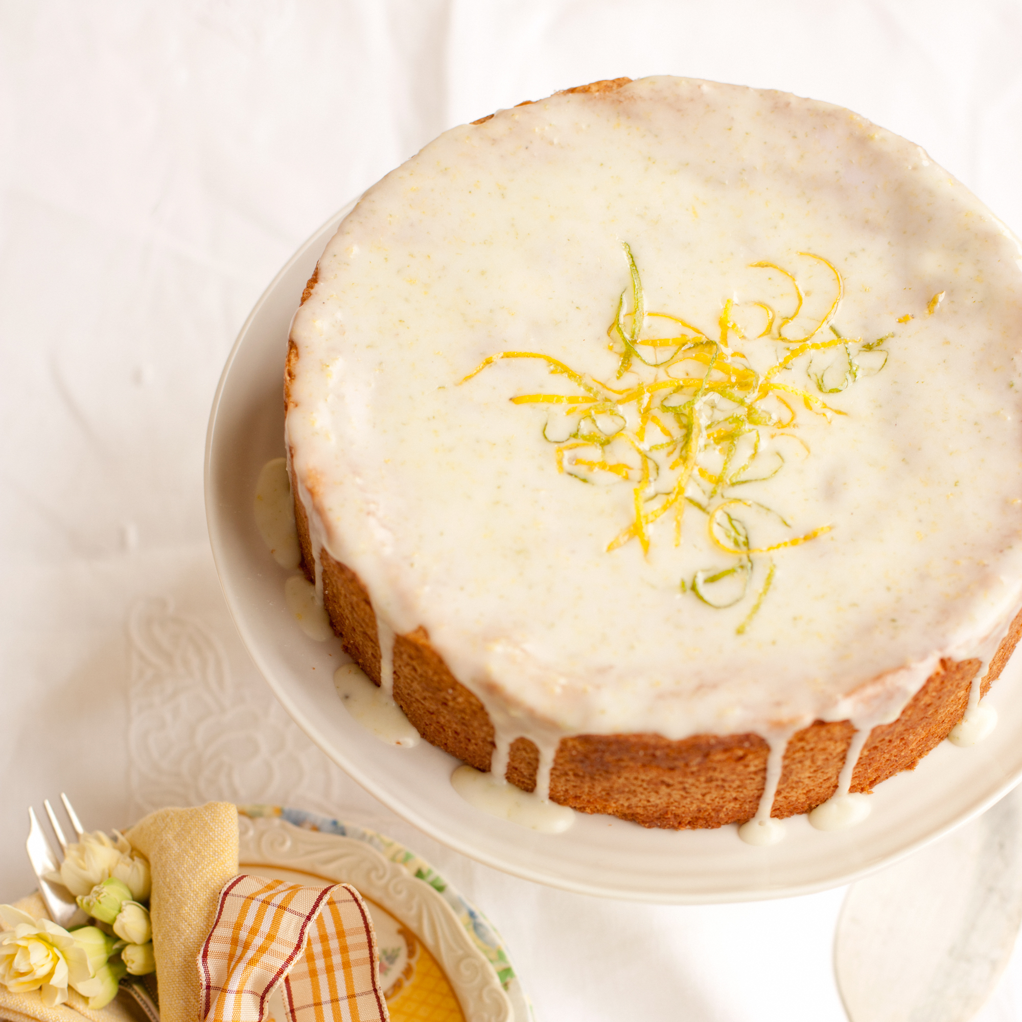 Lemon & lime drizzle cake recipe Lemon & lime drizzle cake recipe