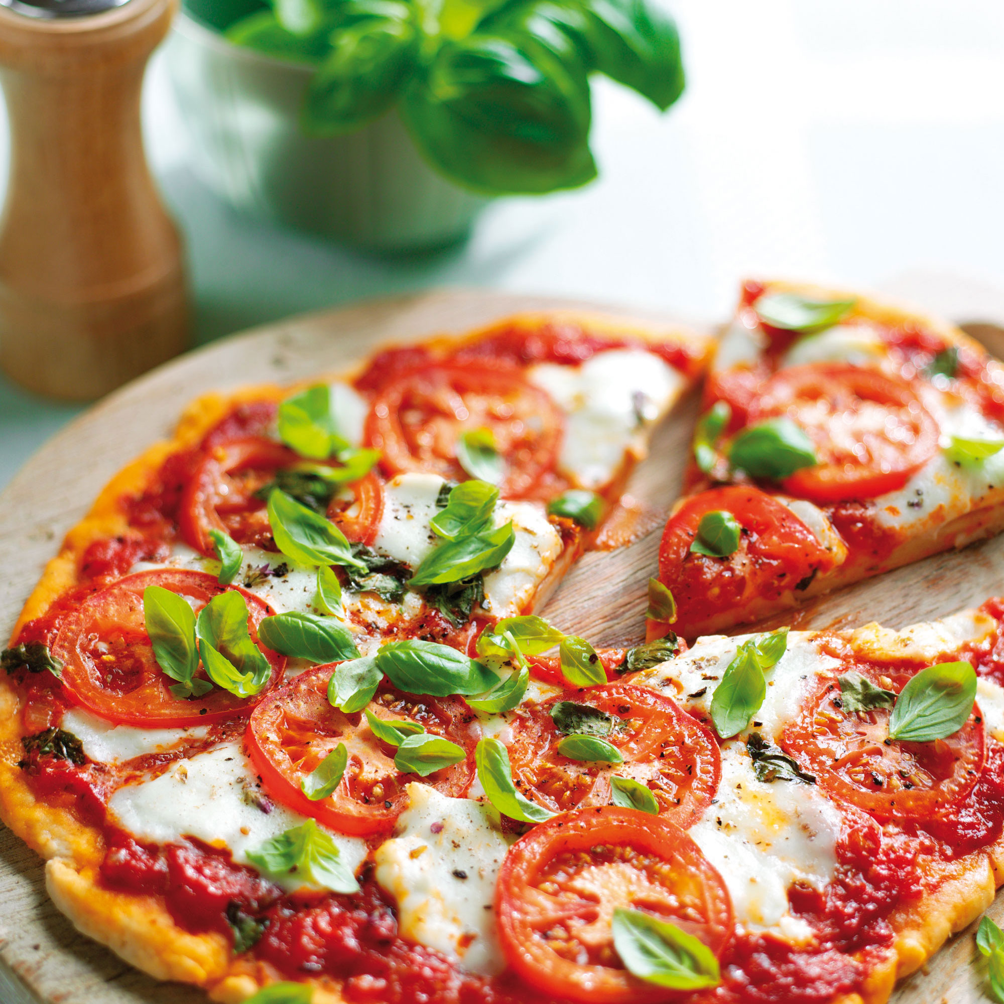 Allergy-friendly pizza margherita Allergy-friendly pizza margherita