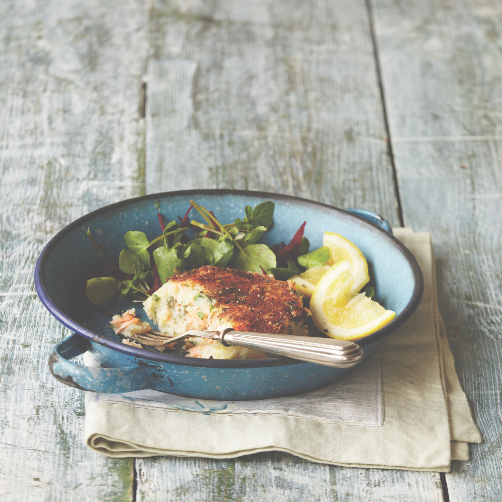 Allergy-friendly salmon and horseradish fishcakes recipe