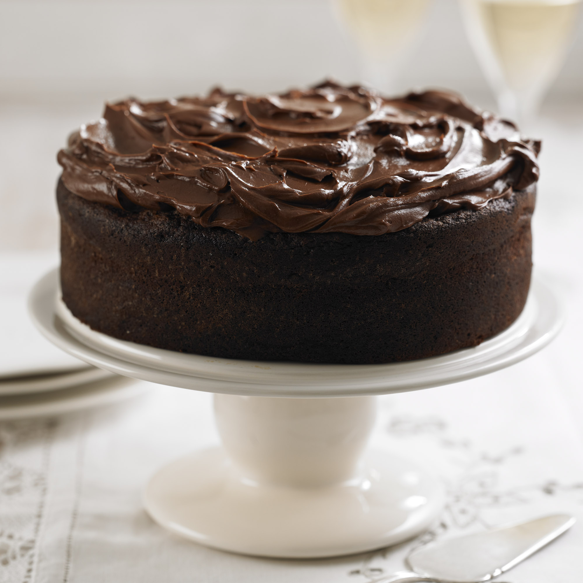 Dark Chocolate Fudge Cake Dark Chocolate Fudge Cake recipe-Chocolate recipes-recipe ideas-new recipes-woman and home