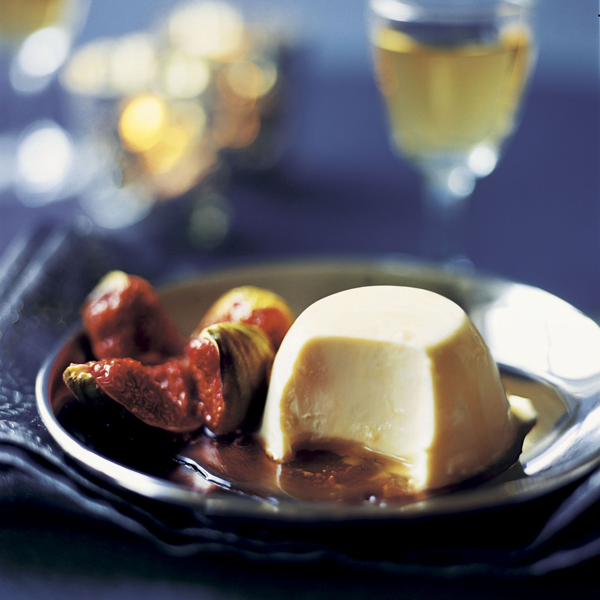 Panna Cotta with Roasted Figs and Honey Panna Cotta with Roasted Figs and Honey Recipe-recipe ideas-dessert recipes-woman and home