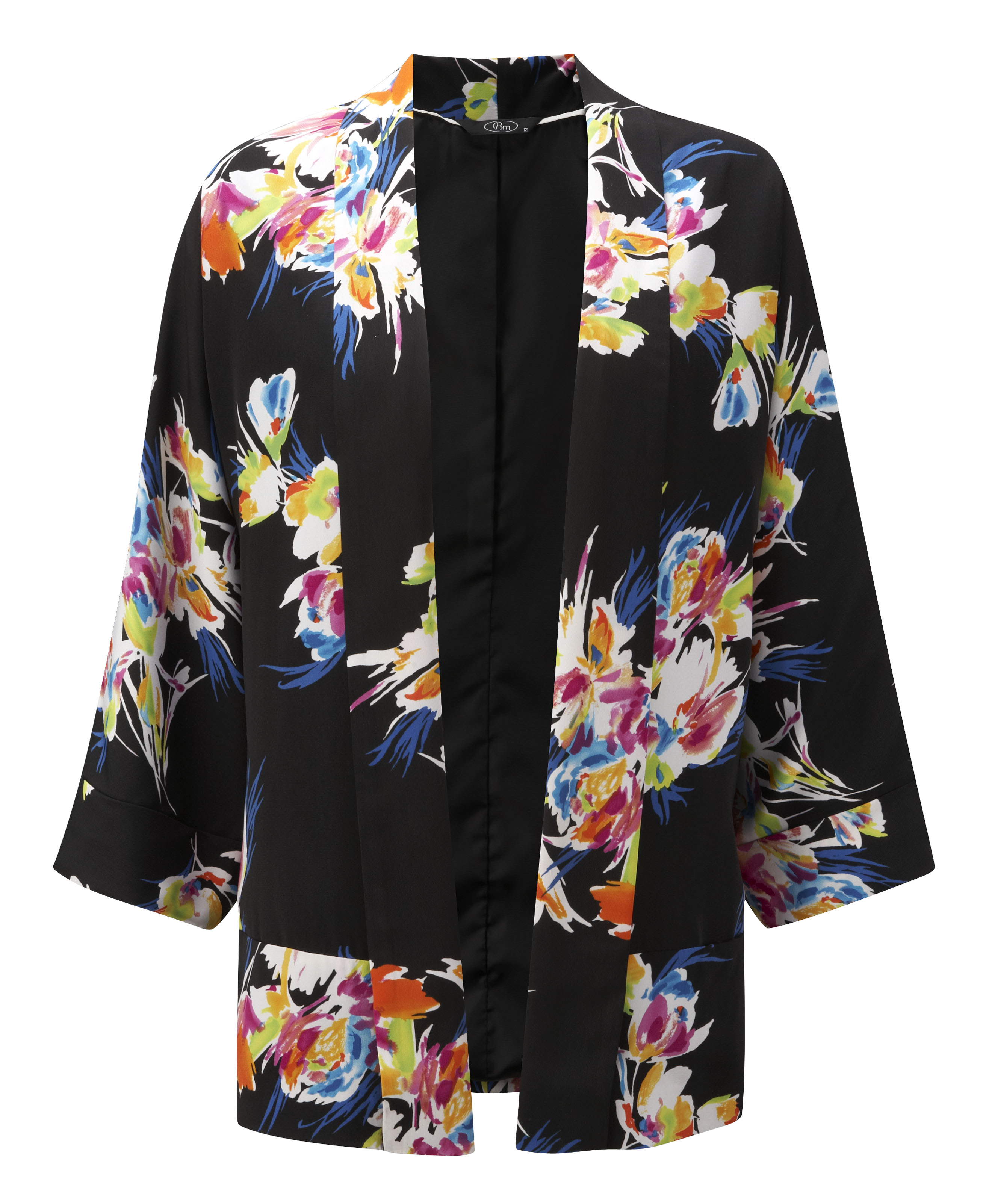 Bonmarche Bouquet Printed Kimono Jacket