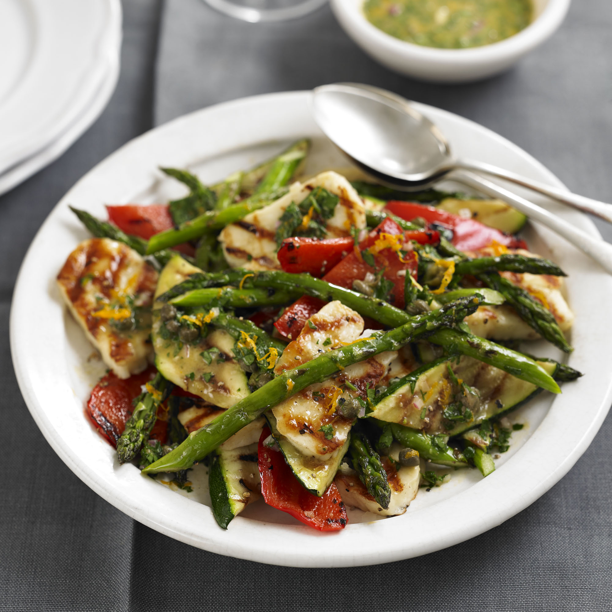 Halloumi Salad Halloumi Salad recipe-Halloumi recipes-recipe ideas-new recipes-woman and home