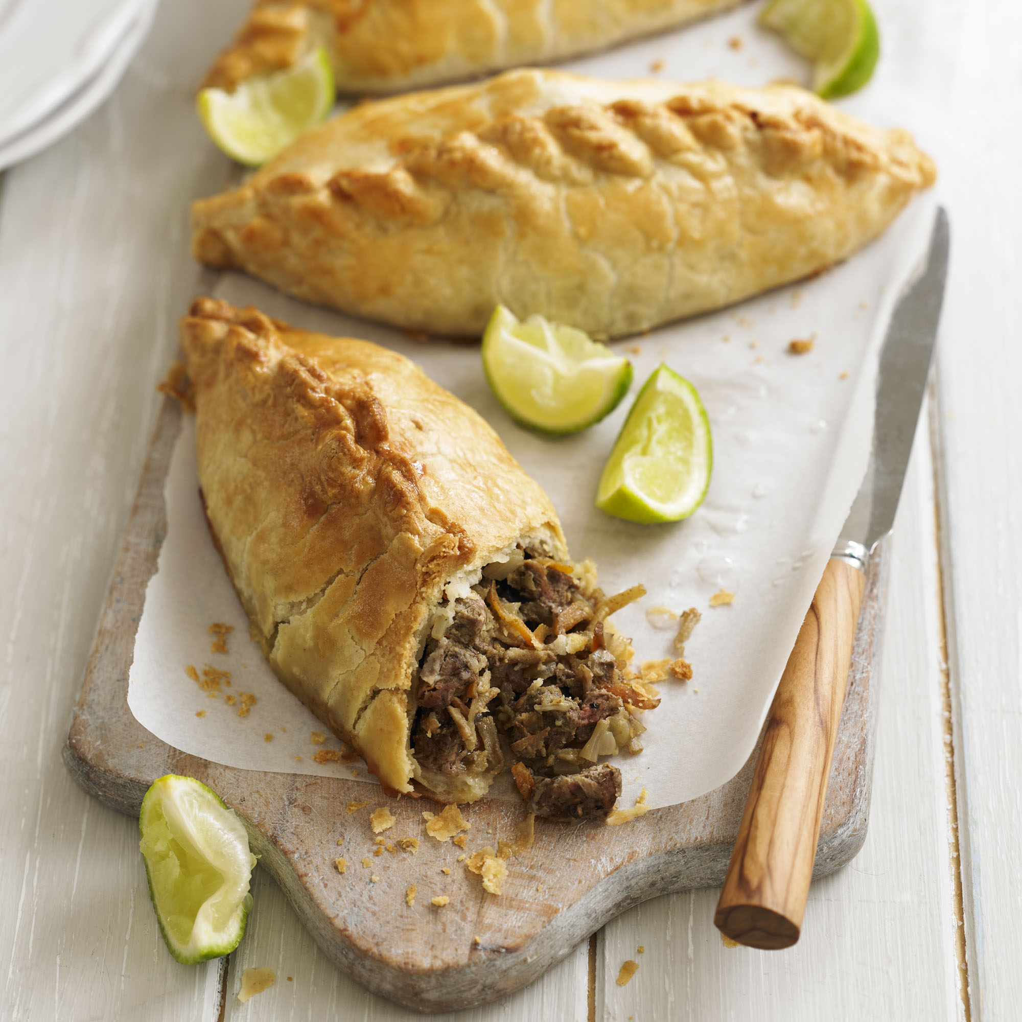 Indian spiced pasties recipe