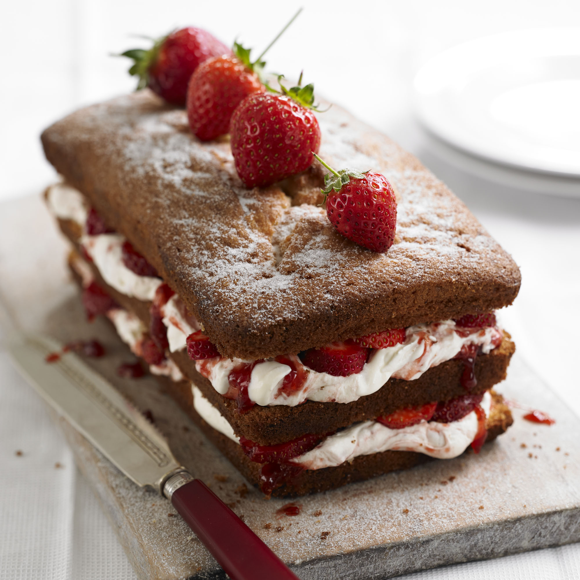 Victoria Sandwich Loaf Cake Victoria Sandwich Loaf recipe-cake recipes-recipe ideas-new recipes-woman and home