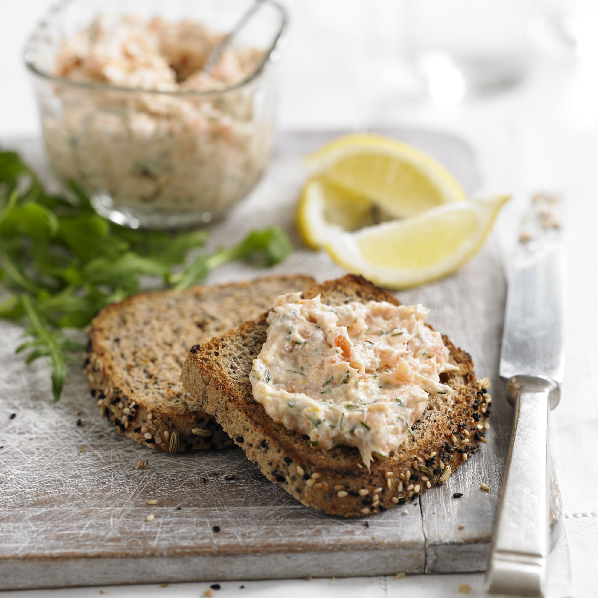 Hot smoked salmon pate recipe