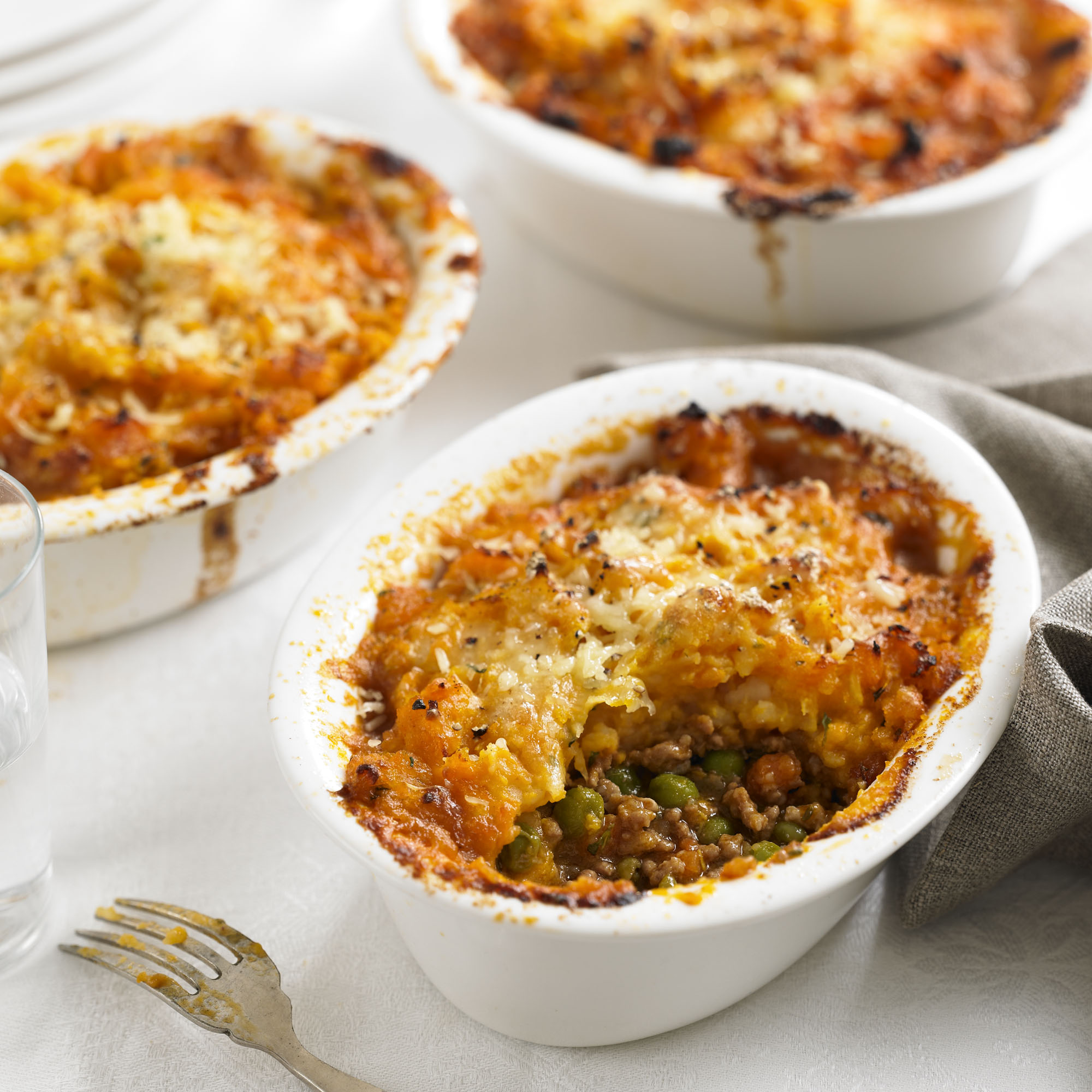 Mini Shepherd's Pies with Sweet Potato Mash Mini Shepherd's Pies with Sweet Potato Mash