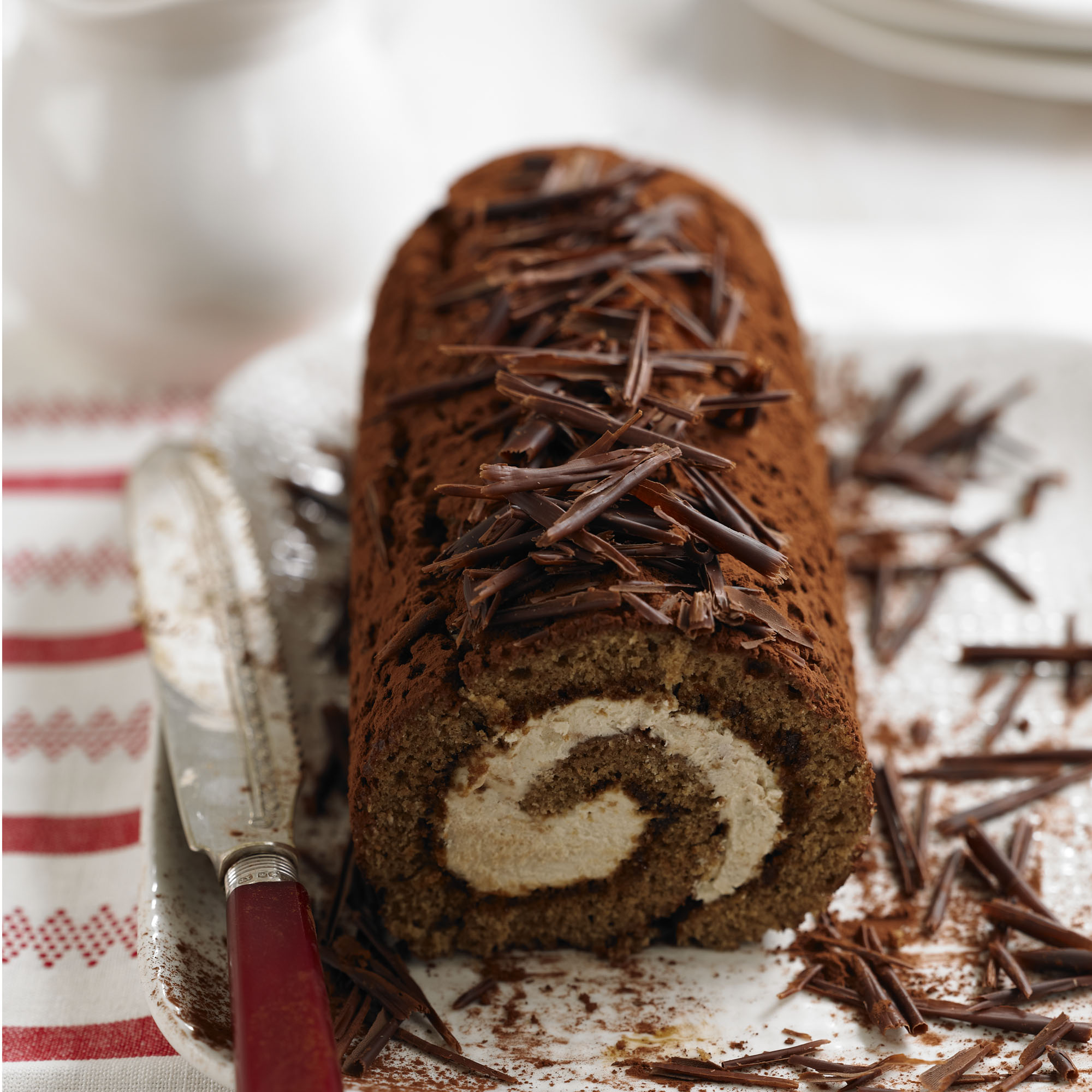 Tiramisu roulade recipe