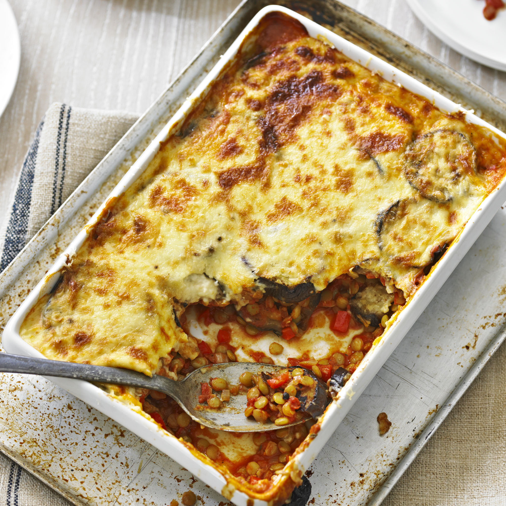 Vegetarian Moussaka Vegetarian Moussaka recipe-recipes-recipe ideas-new recipes-woman and home