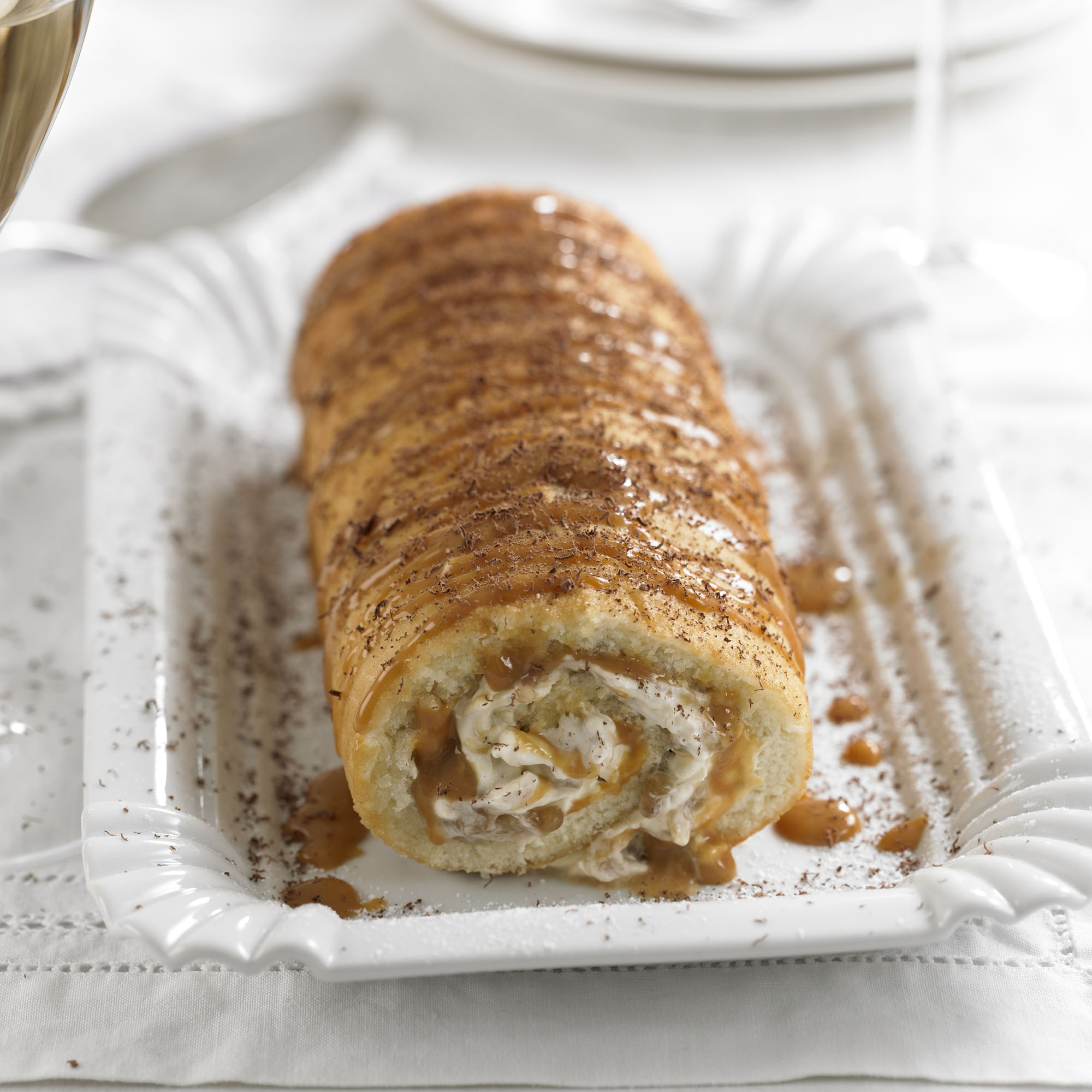 Banoffee swiss roll recipe Banoffee swiss roll recipe