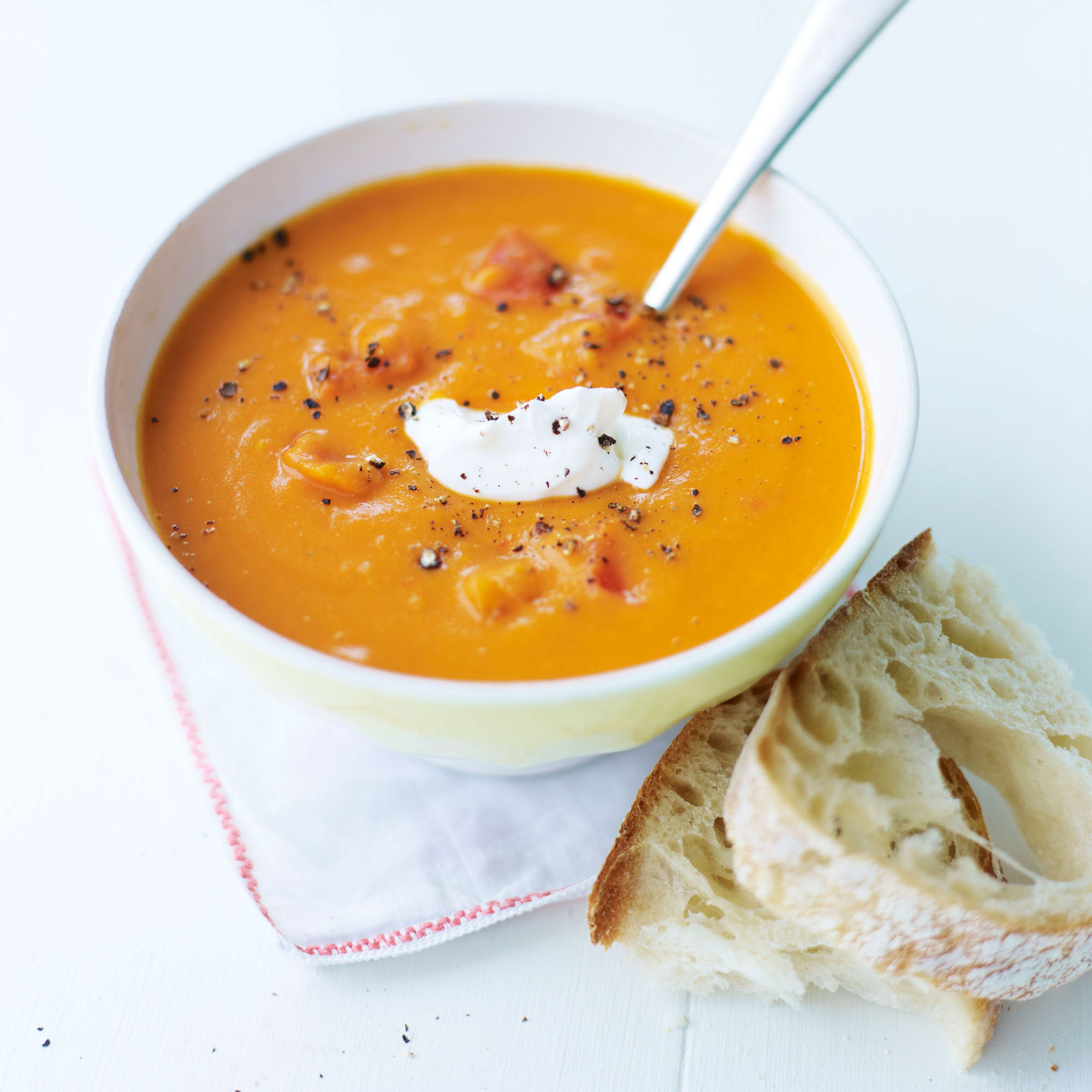 Meat-free Mondays needn't be boring. Our delicious and exciting vegetarian recipes will satisfy even the most stubborn carnivore. From warming soups to creamy spiced chard and tasty gratins, here's what we'll be tucking into tonight...