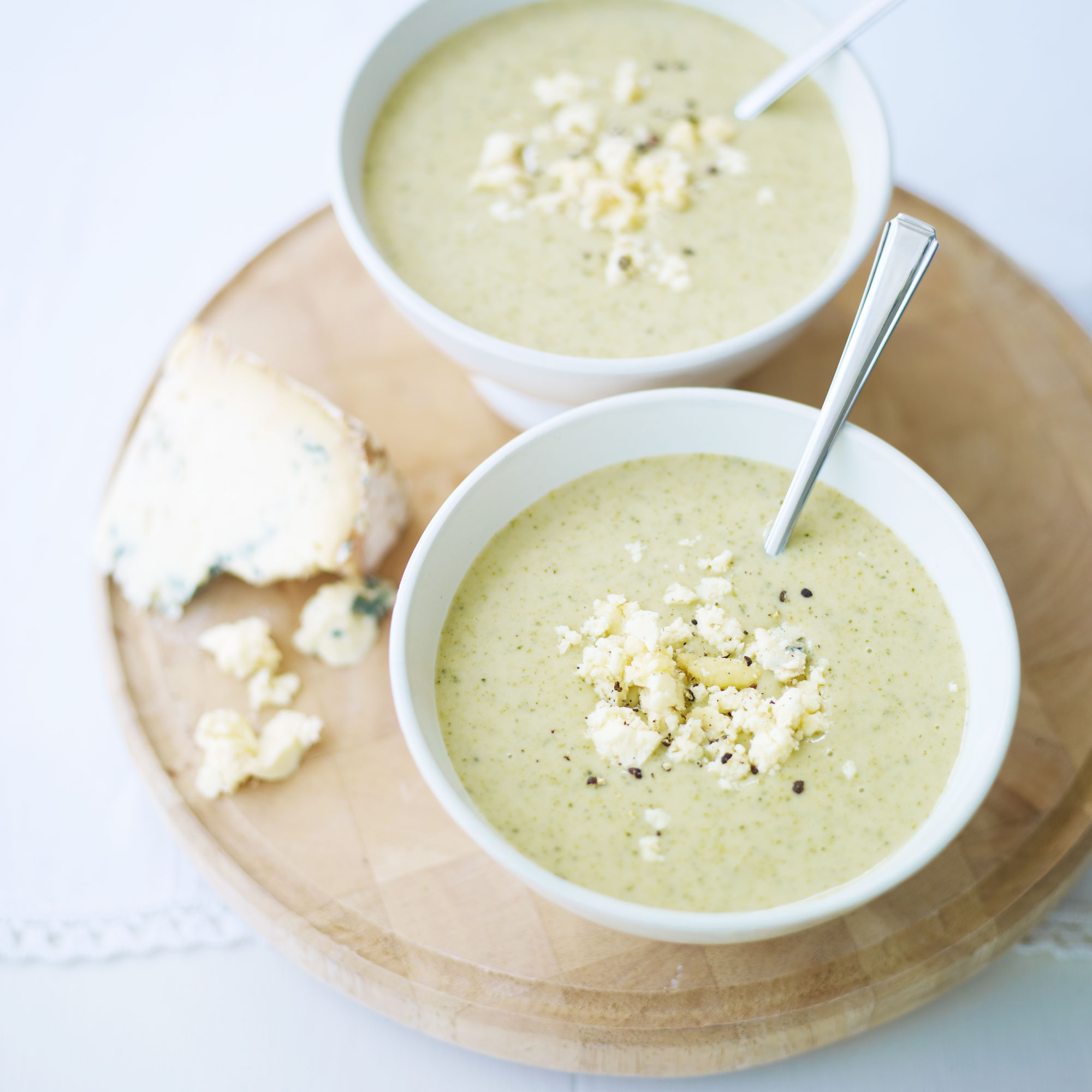 soup stilton recipe cauliflower broccoli cream recipes print