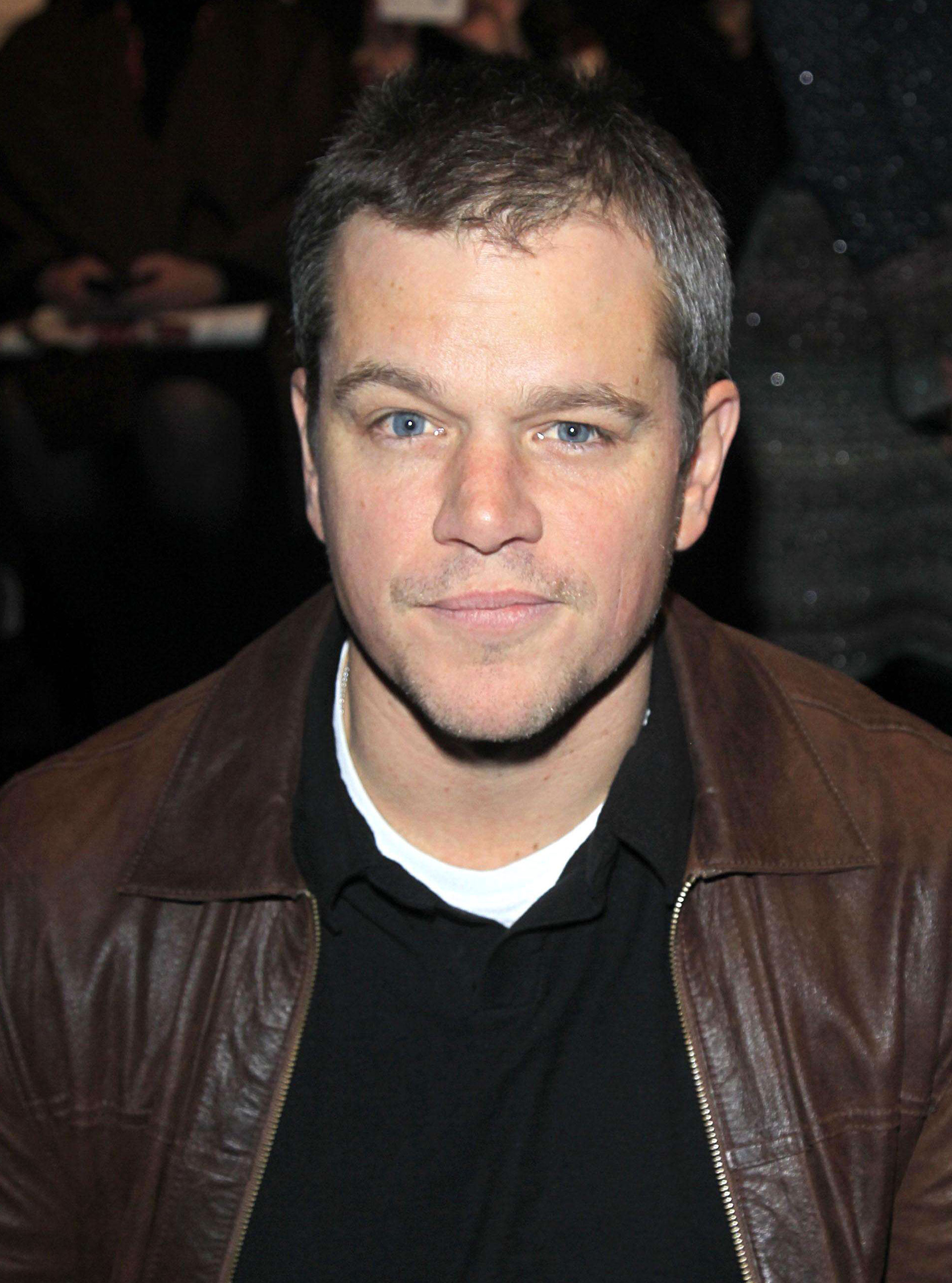Matt Damon interview