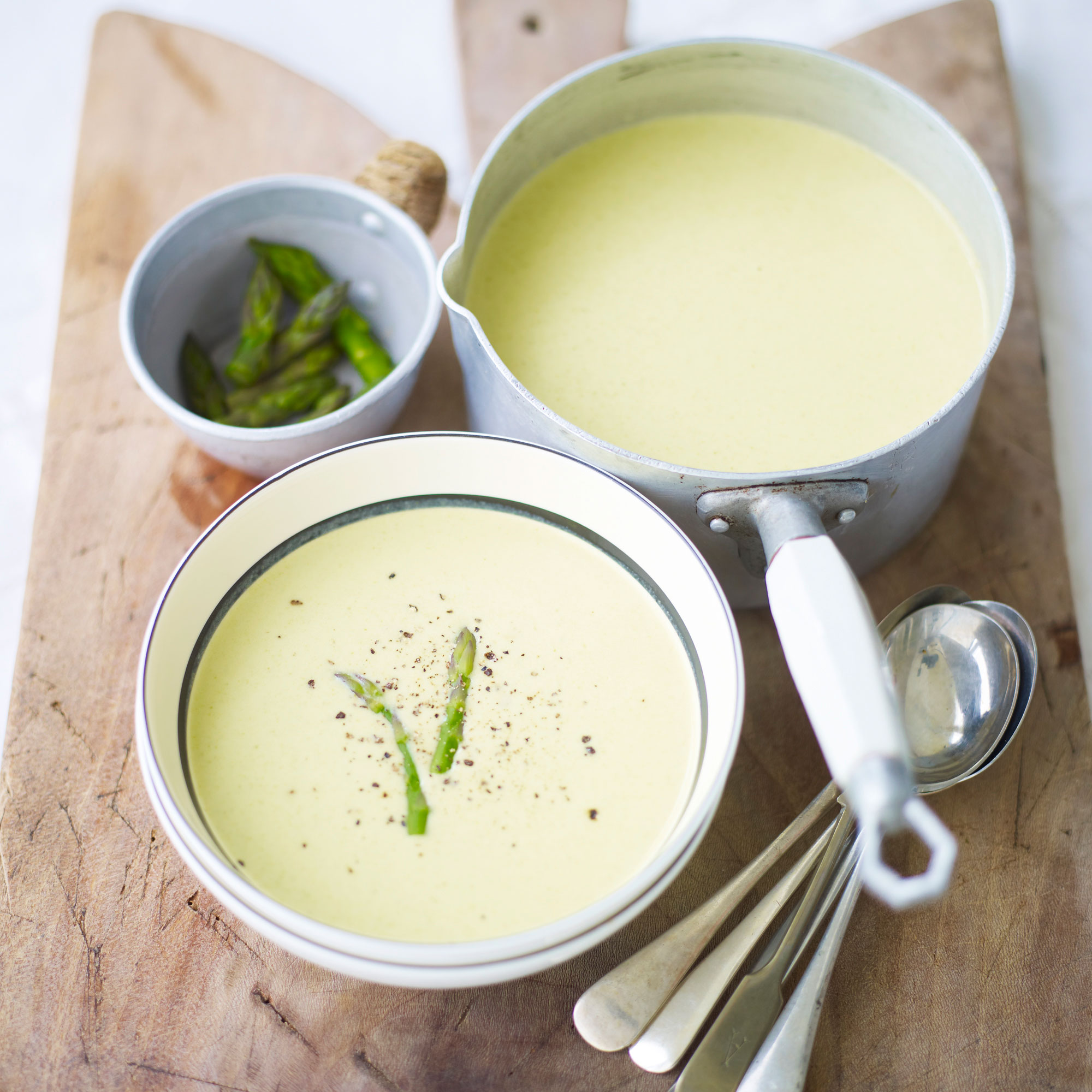 Asparagus Soup Asparagus soup recipe-soup recipes-new recipes-recipe ideas-woman and home