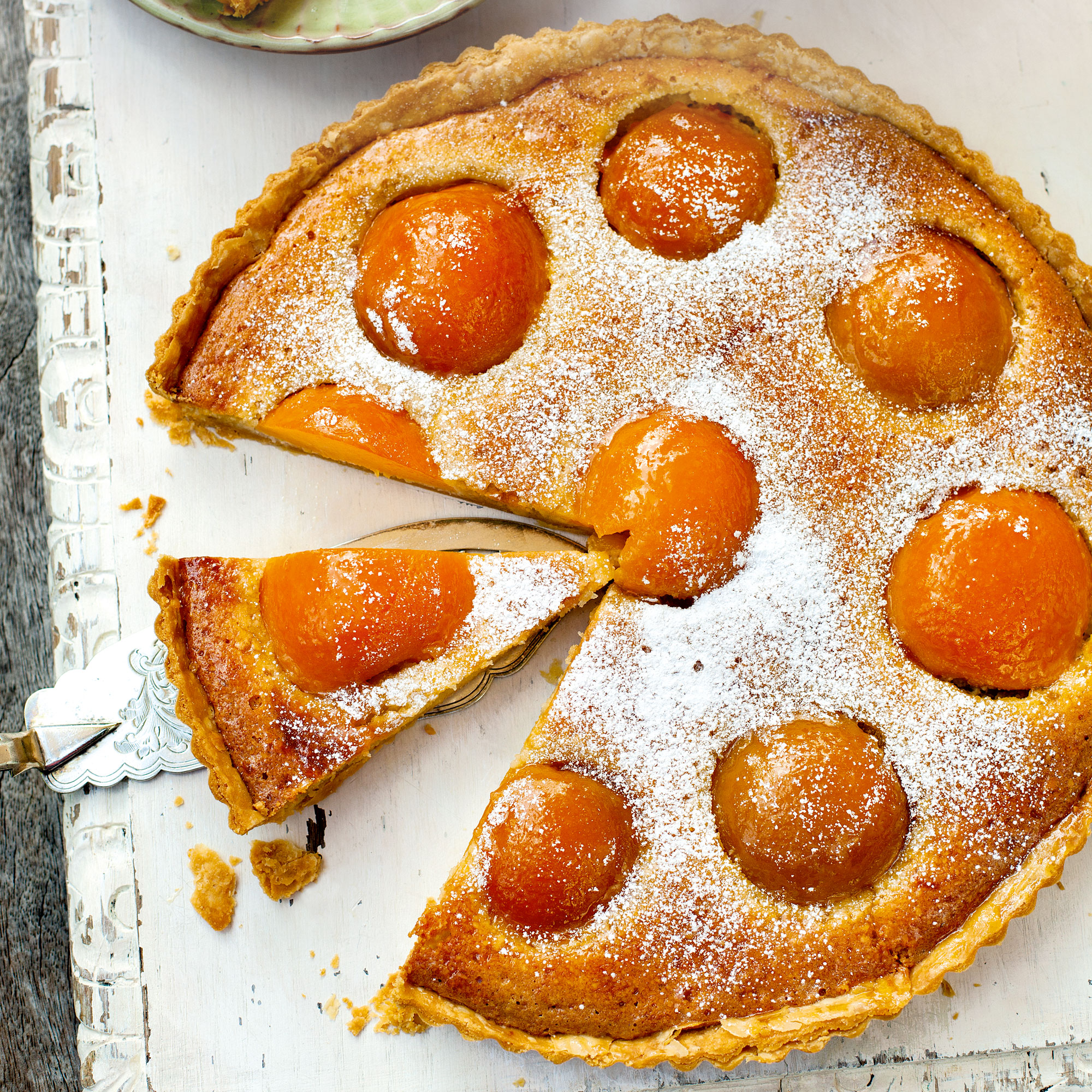 Peach and frangipane tart recipe Peach and frangipane tart recipe