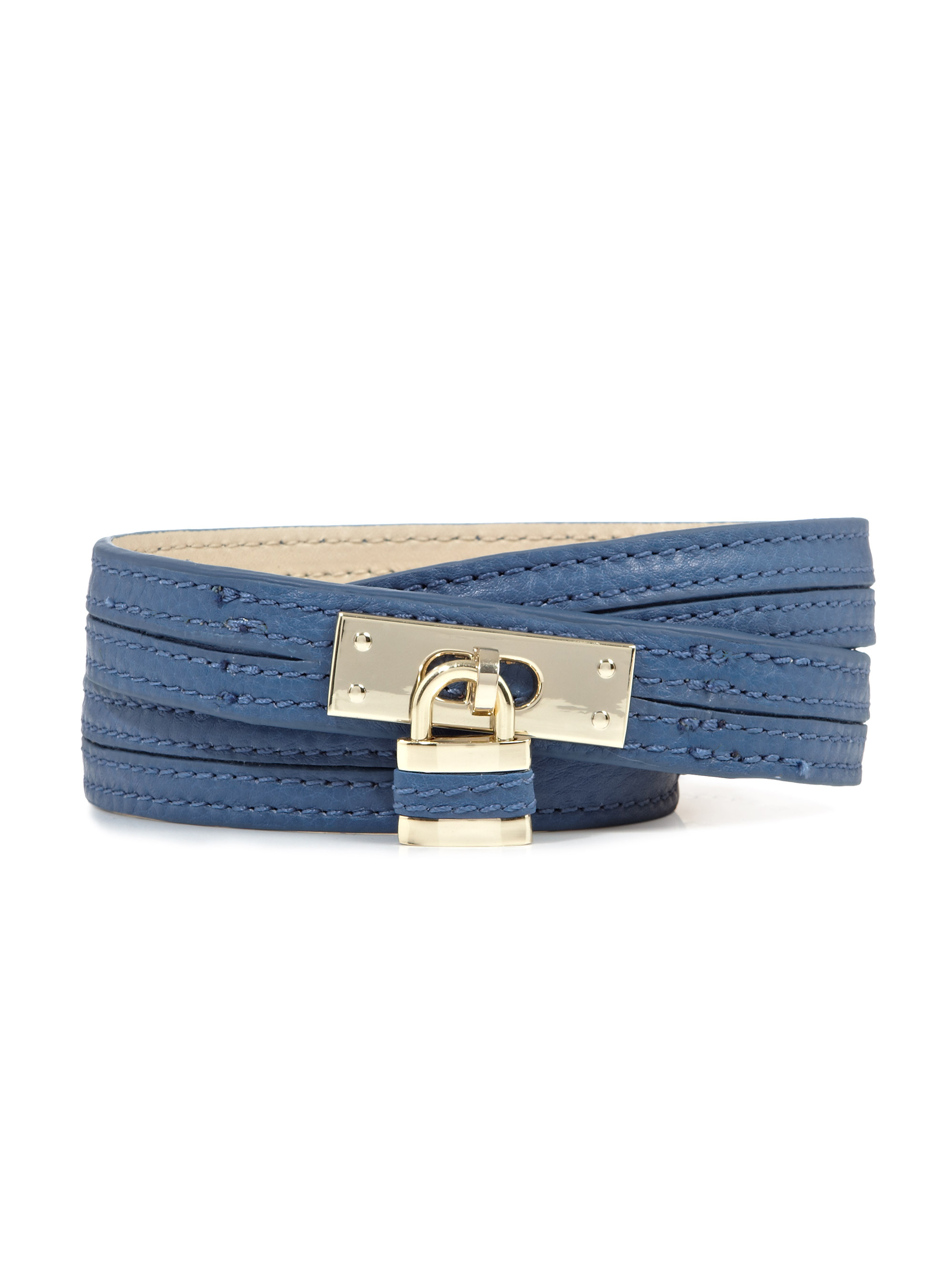 Reiss Miles Padlock Front Belt