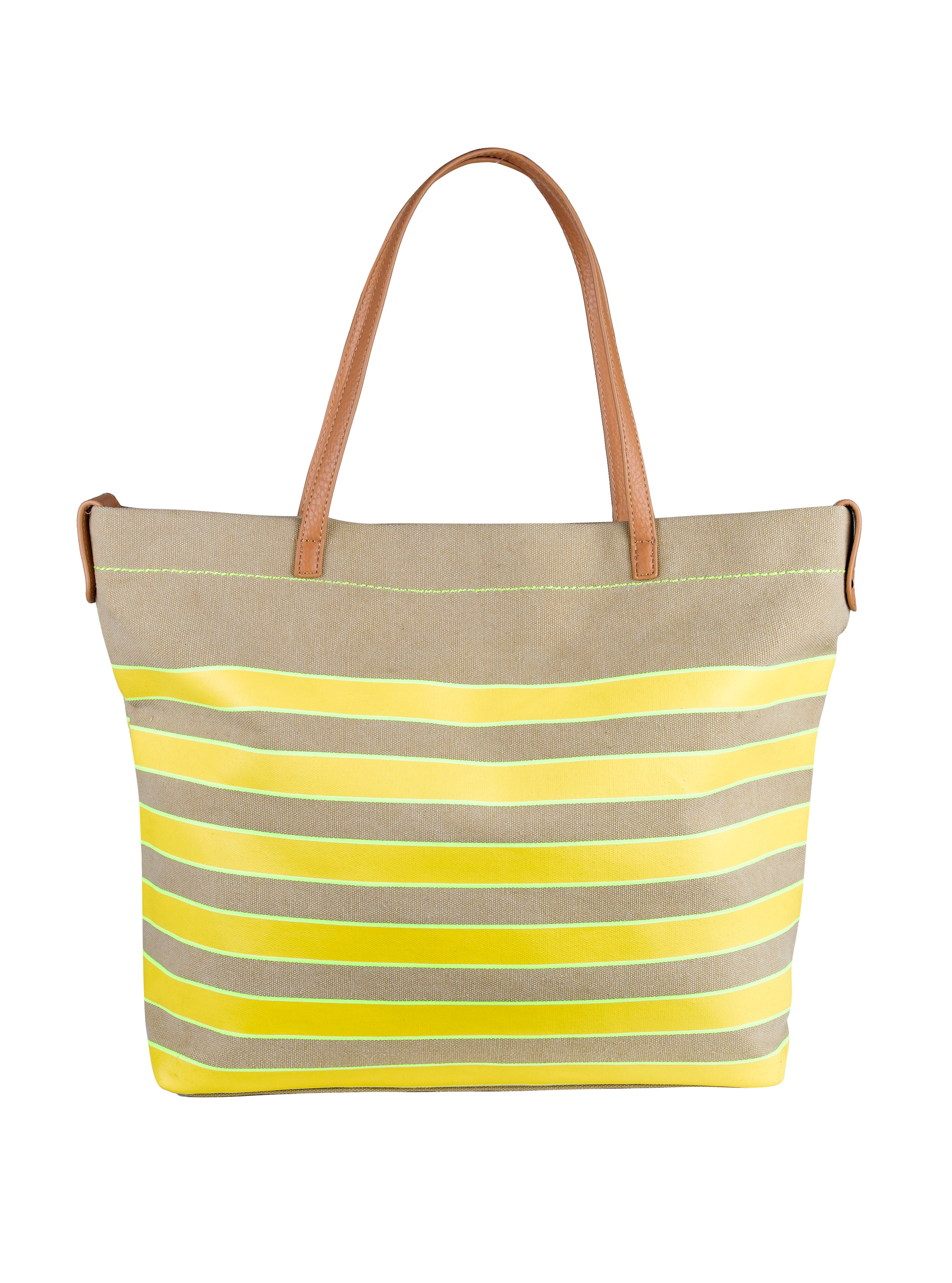 Marks and Spencer Striped Canvas Shopper Bag 