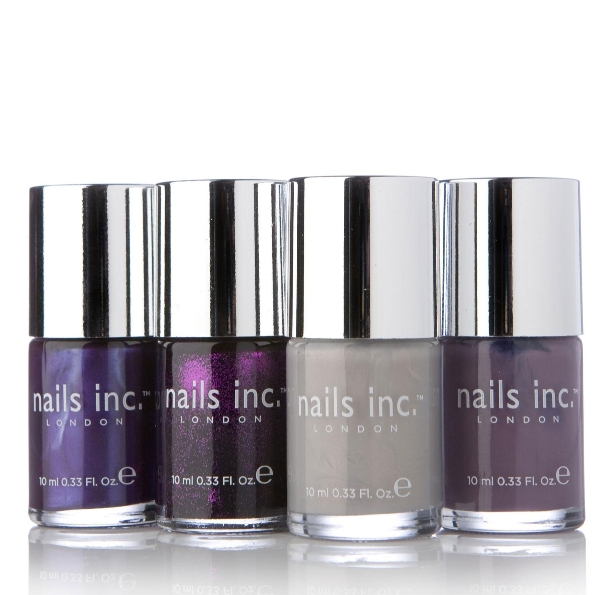 Nails Inc 4 Piece Purple Passion Collection