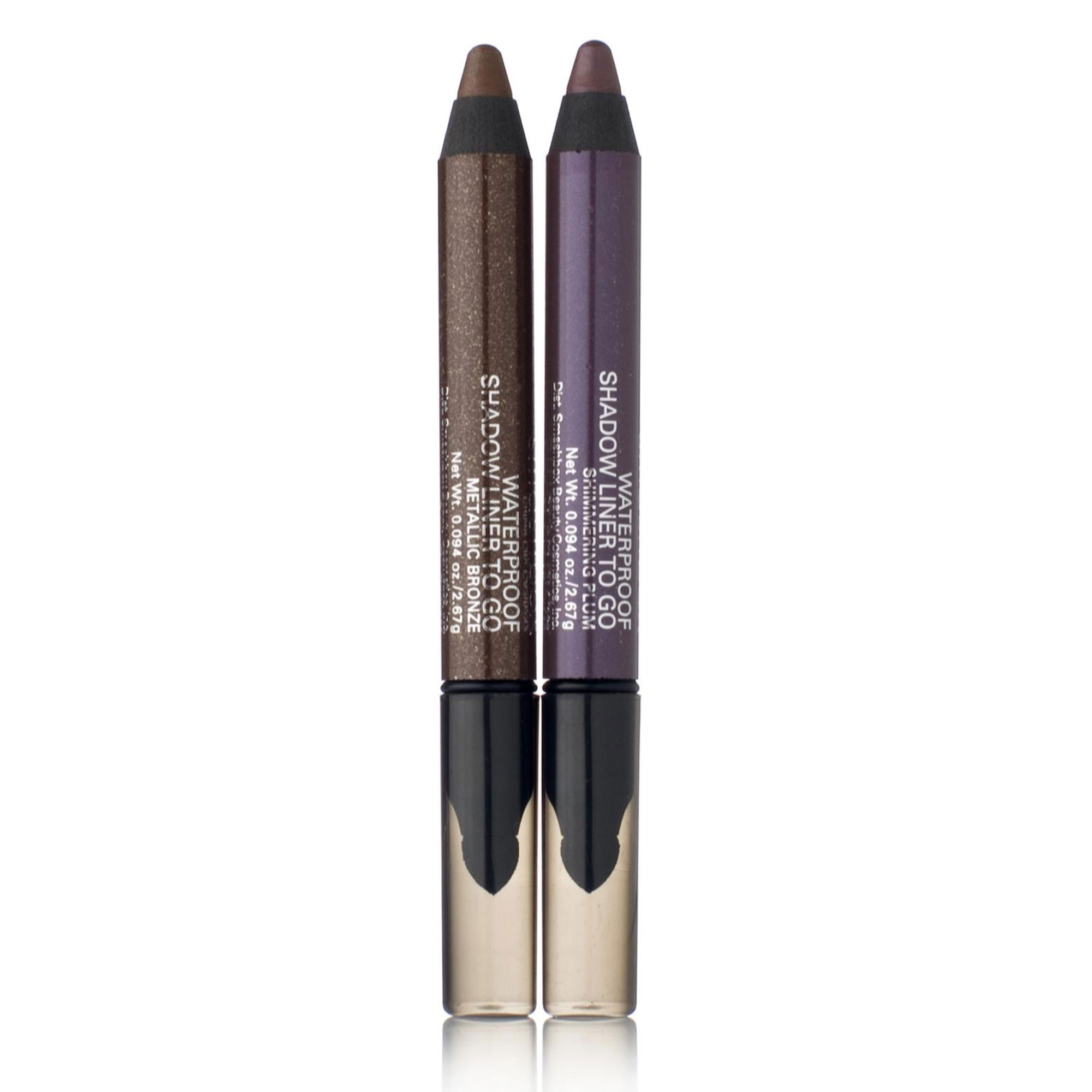 Smashbox Waterproof Shadow Liner to Go Duo in Plum & Bronze