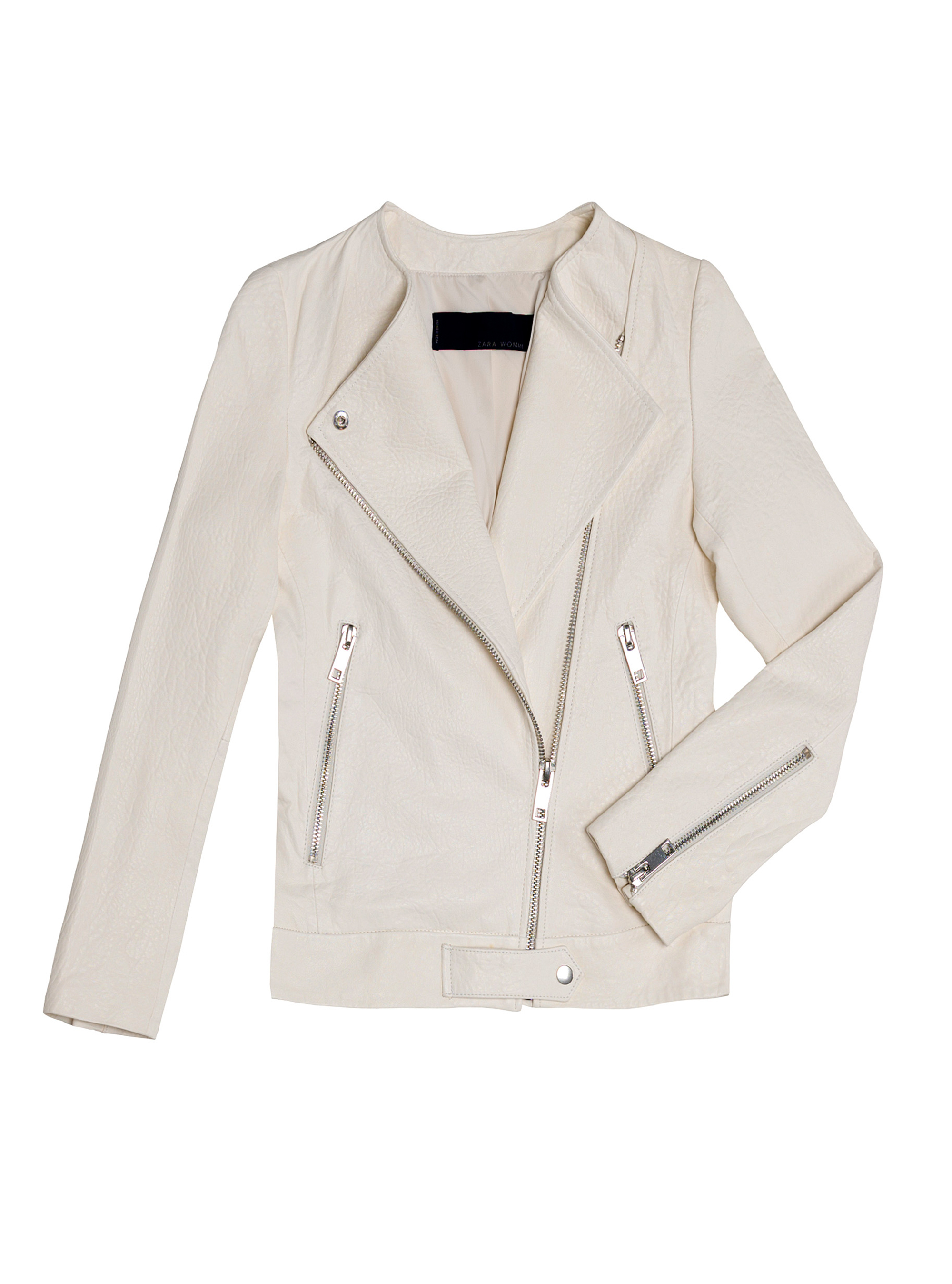 Zara Leather Studio Jacket 