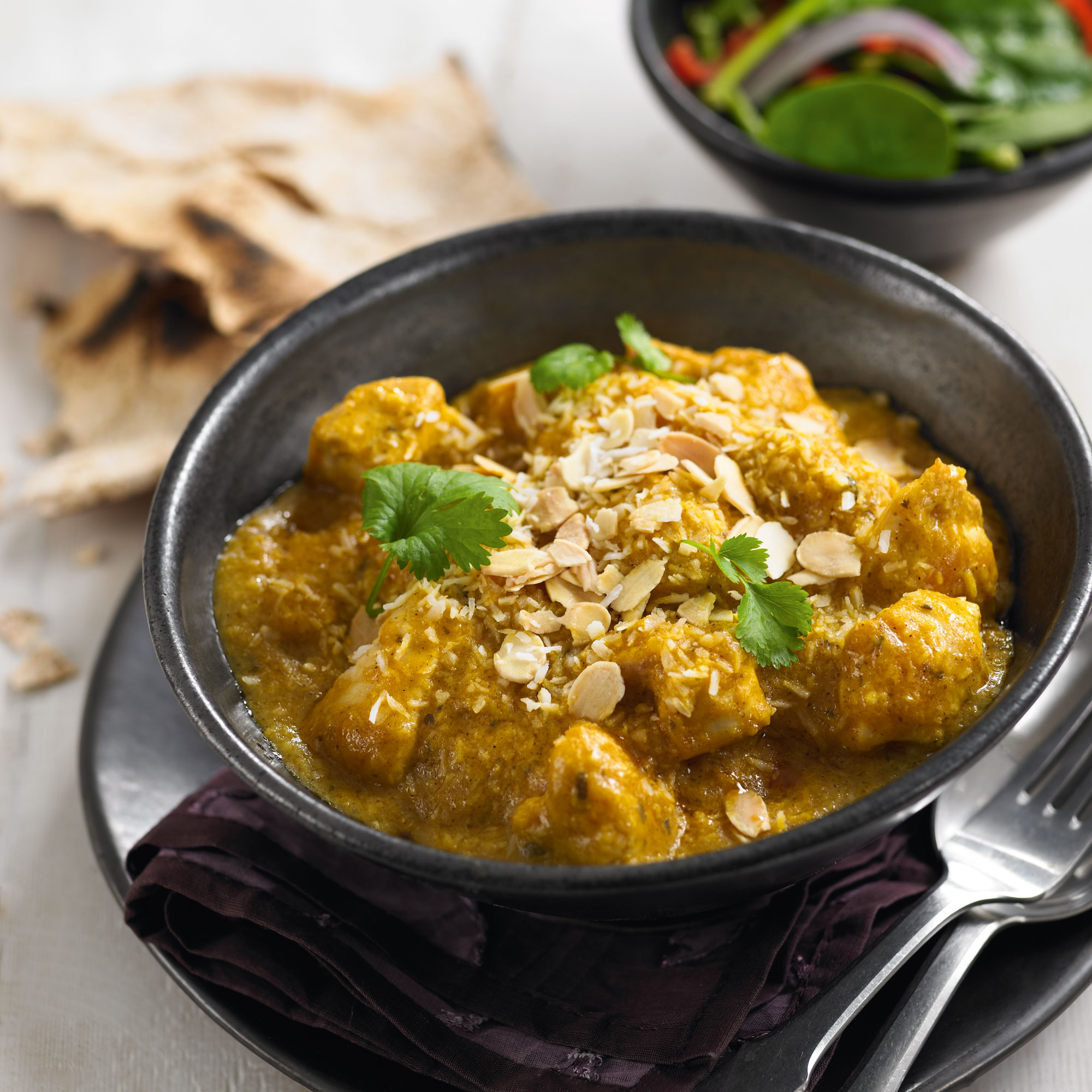 Lightened-up chicken korma Lightened-up chicken korma