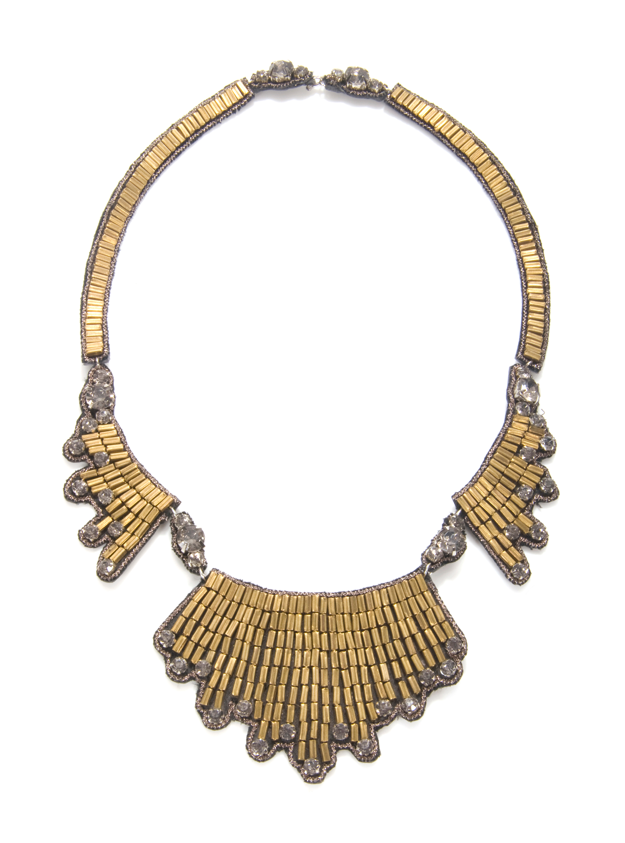 Suzanna Dai Casablanca Wing Necklace