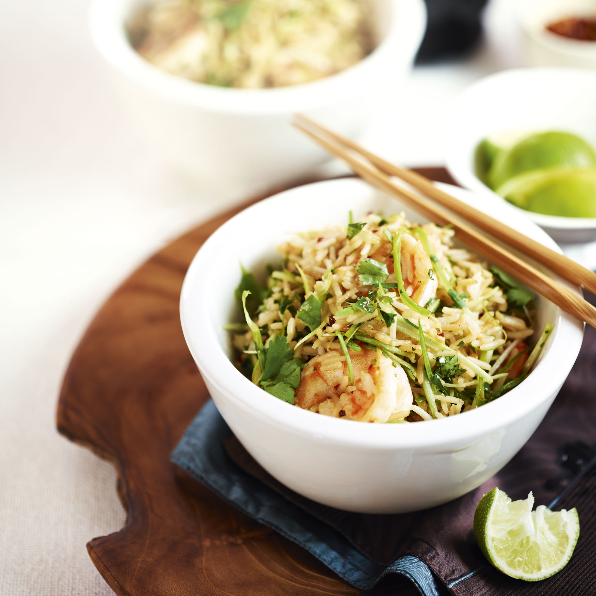 Prawn and Ginger Stir-Fry with Basmati Rice Prawn-ginger-Stirfry-Basmati rice-food-woman and home