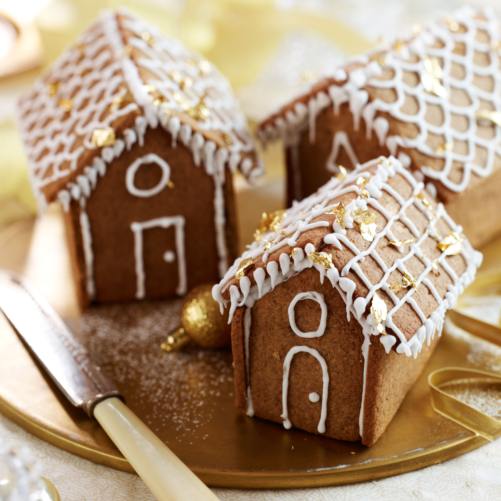 Mini Gingerbread Houses Mini Gingerbread Houses