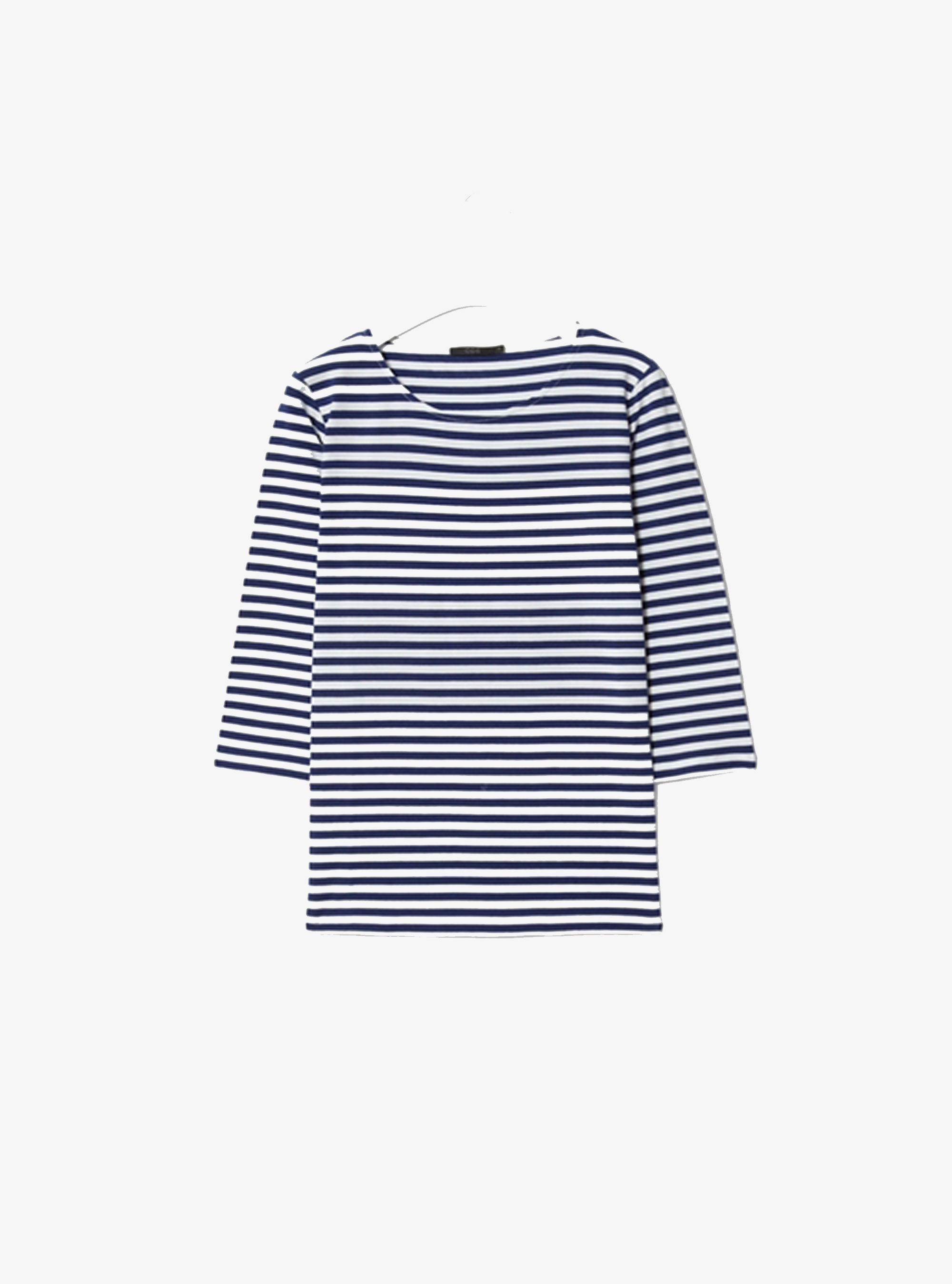 Cos 3/4 Sleeved Breton Top Cos 3/4 Sleeved Breton Top