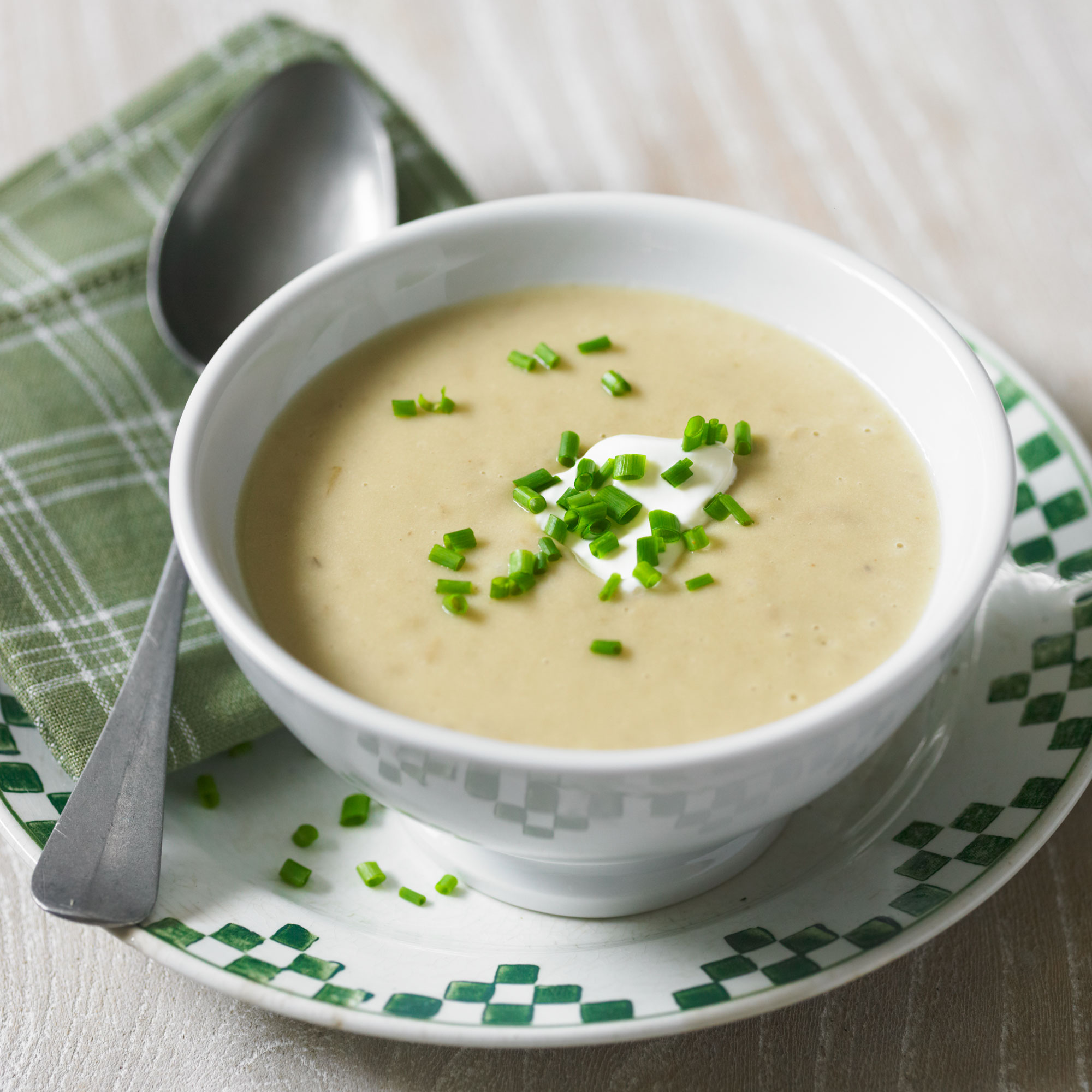New seasons garlic and jersey royal soup recipe New seasons garlic and jersey royal soup recipe