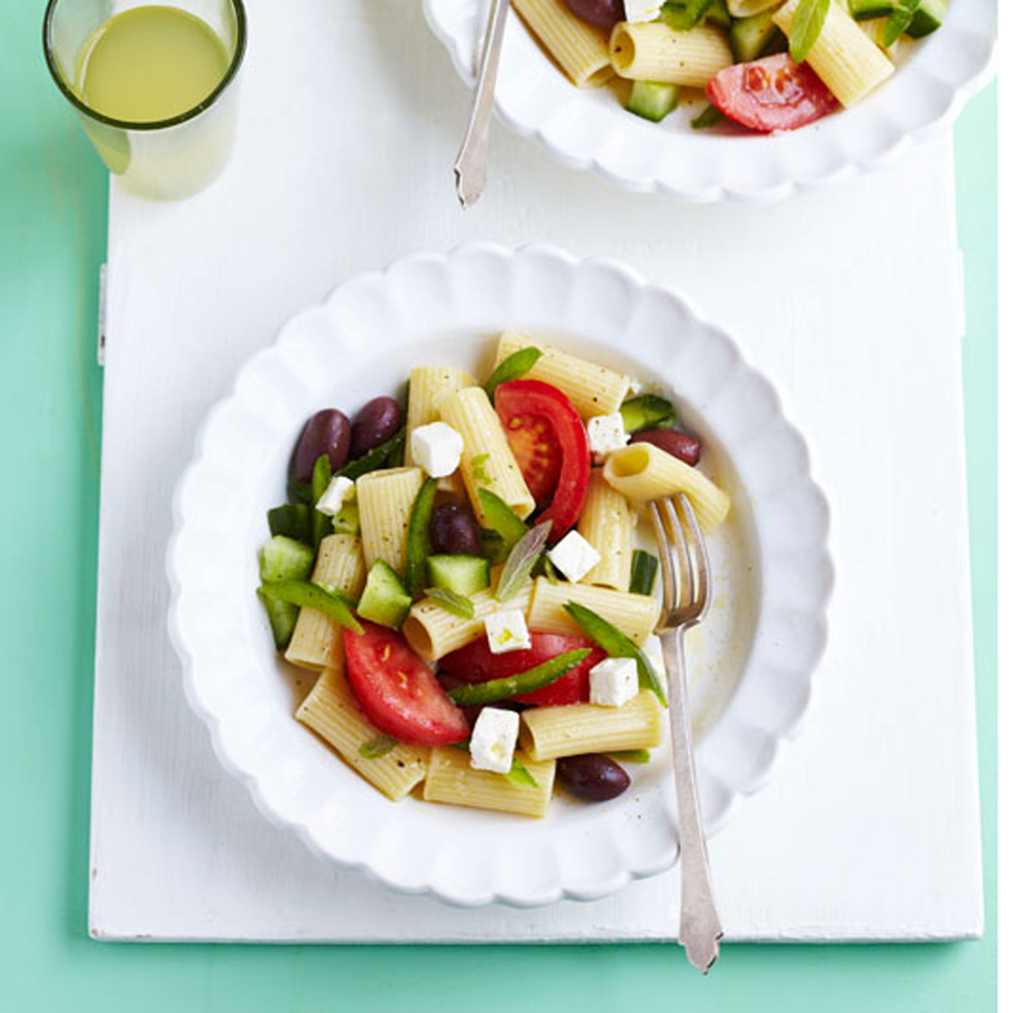 Greek goodness pasta salad recipe