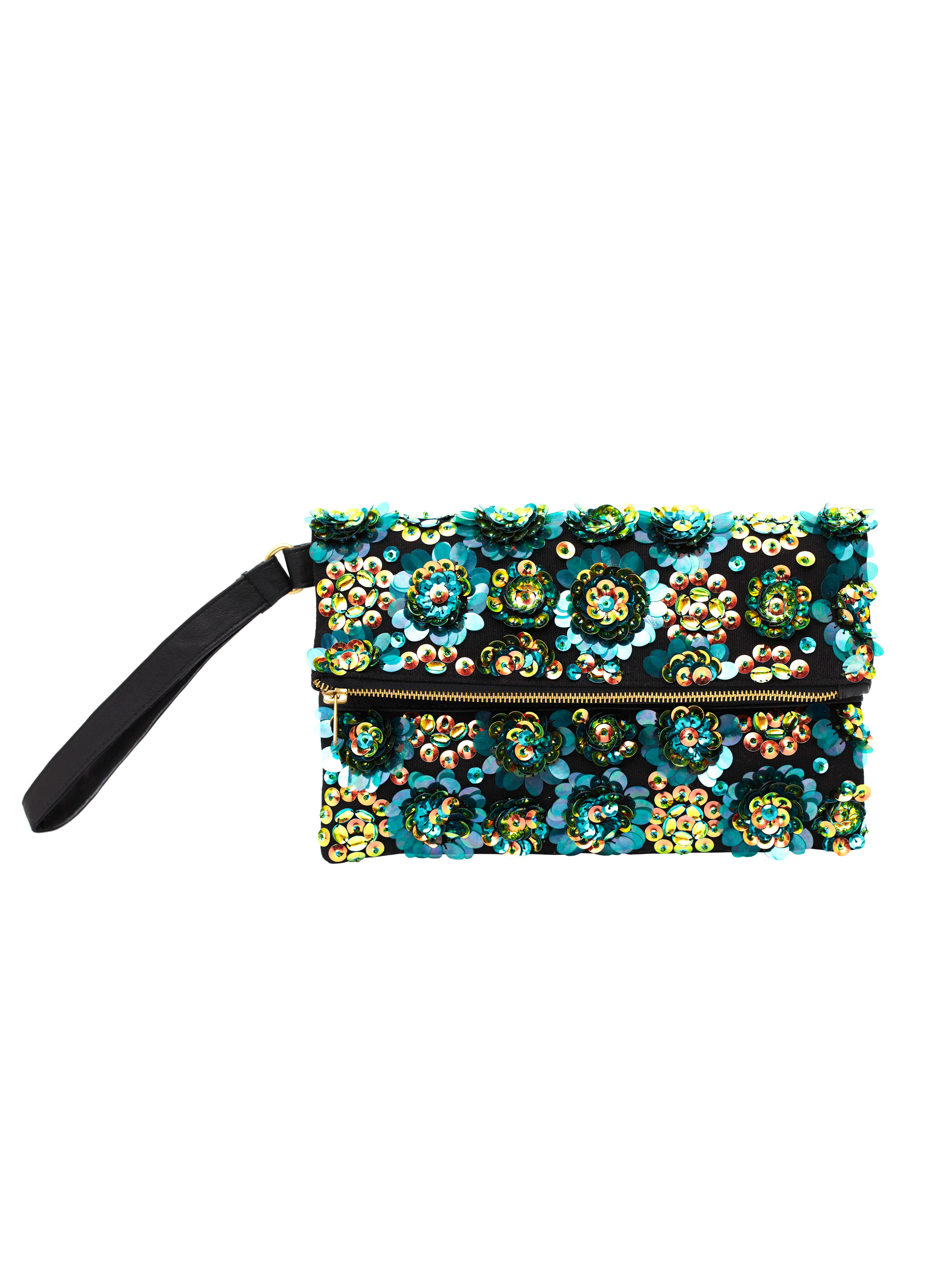 ASOS Beaded Iridescent Clutch 