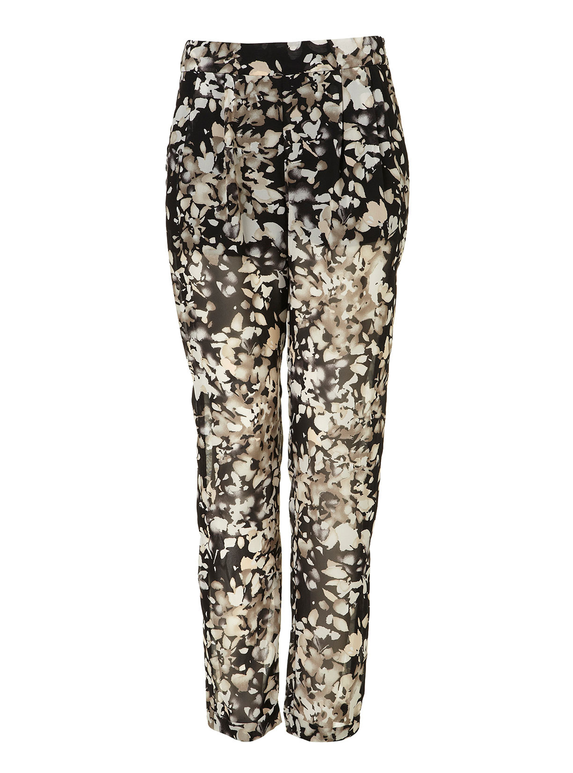 Topshop Chiffon Tapered Trousers Topshop Chiffon Tapered Trousers