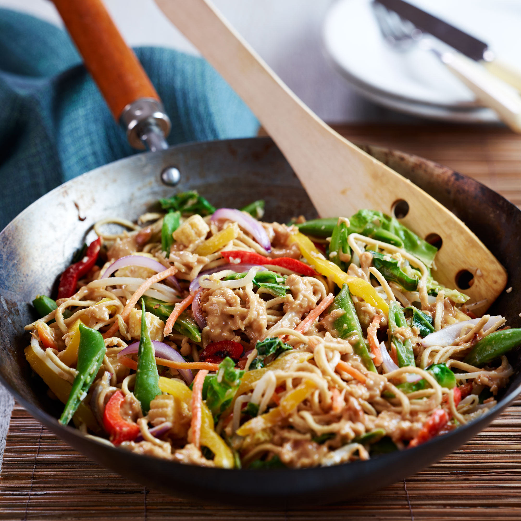 Satay Veggie Stir-Fry Satay Veggie Stir-Fry