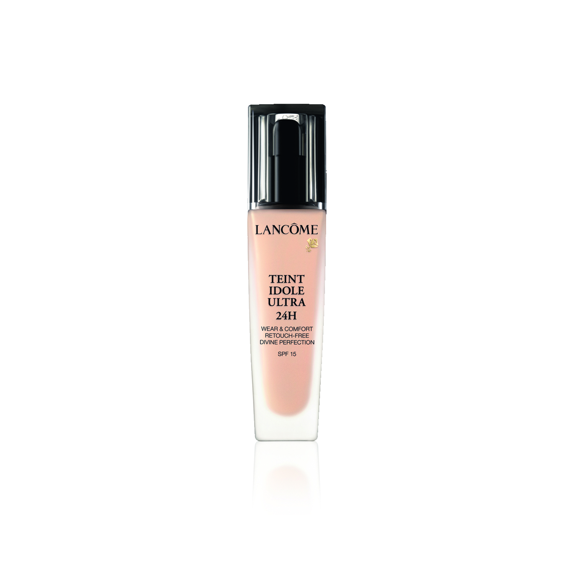Bottle of lancome teint idole 