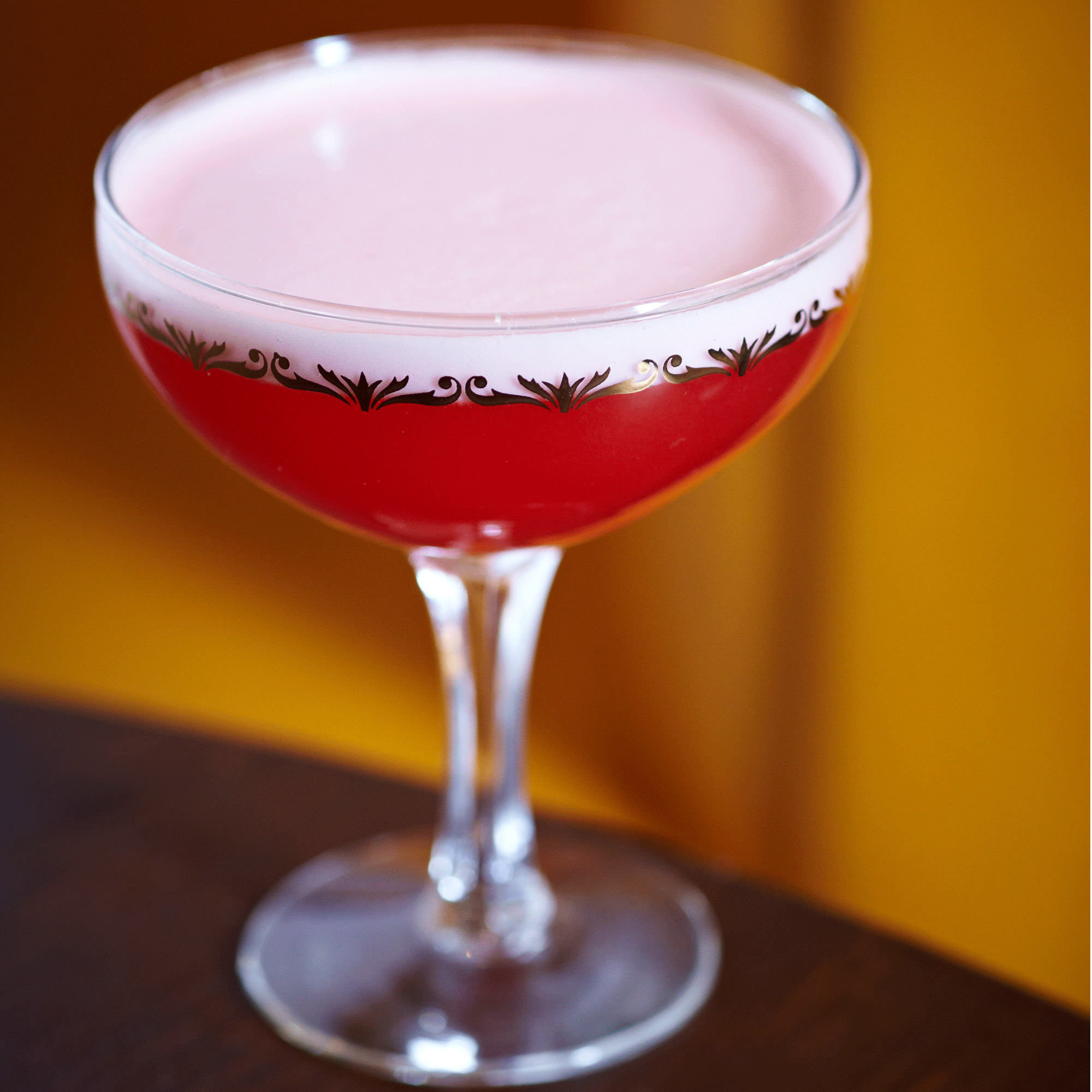 Scarlet aperol fizz cocktail recipe