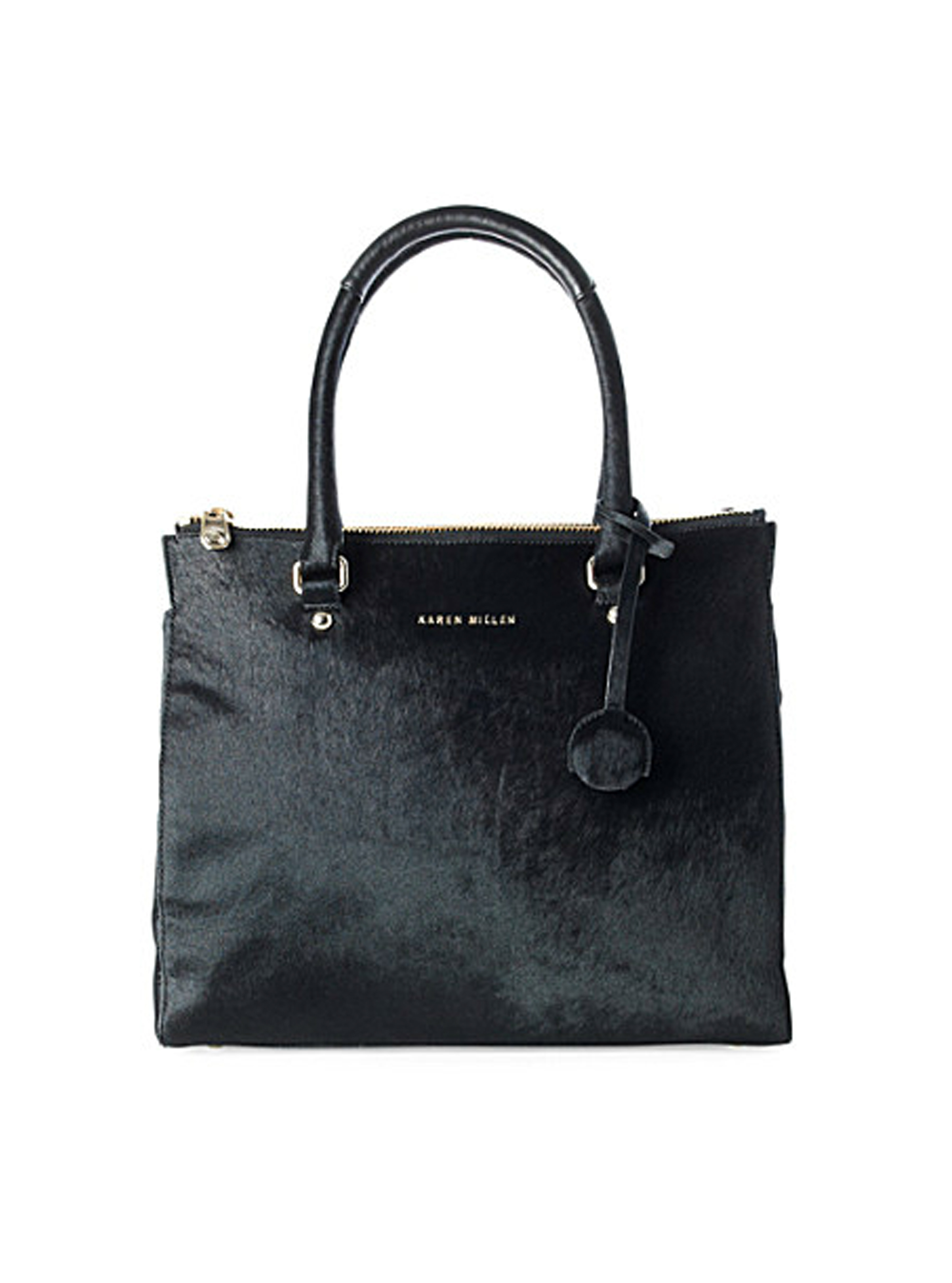Karen Millen Black Faux Ponyskin Bag Karen Millen Black Faux Ponyskin Bag