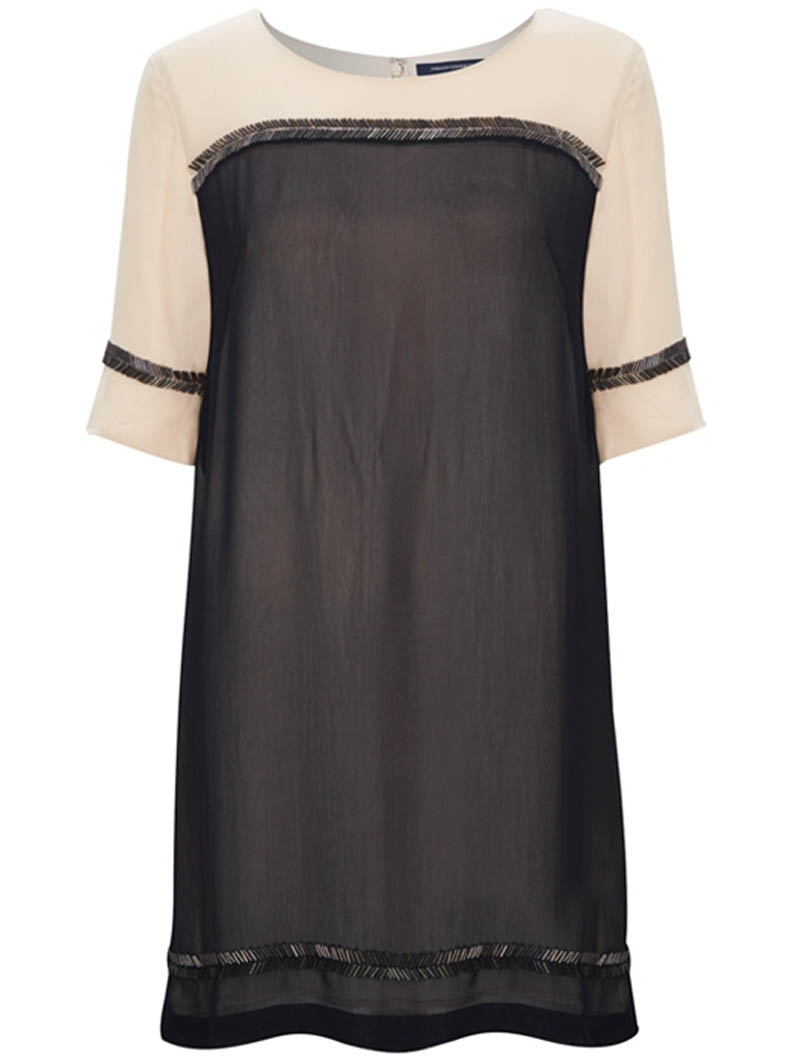French Connection Arrow Beaded Dress