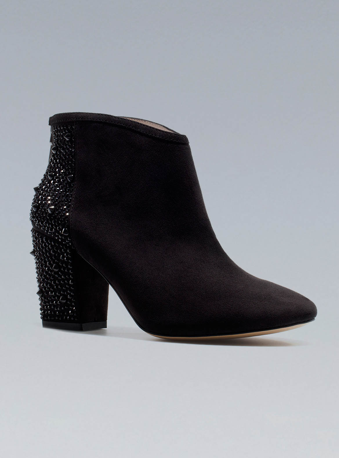 Zara Studded Ankle Boots