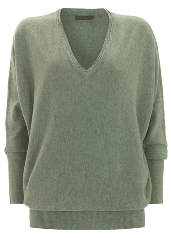 Mint Velvet V-Neck Batwing Knit Mint Velvet V-Neck Batwing Knit